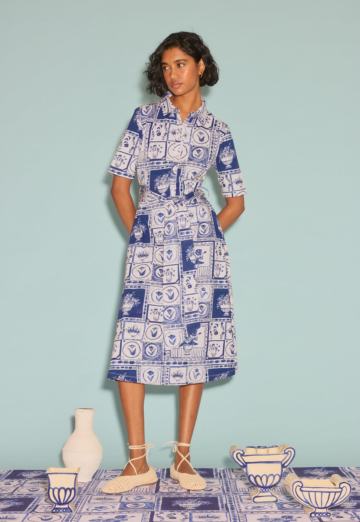 Vera Short Sleeve Dress