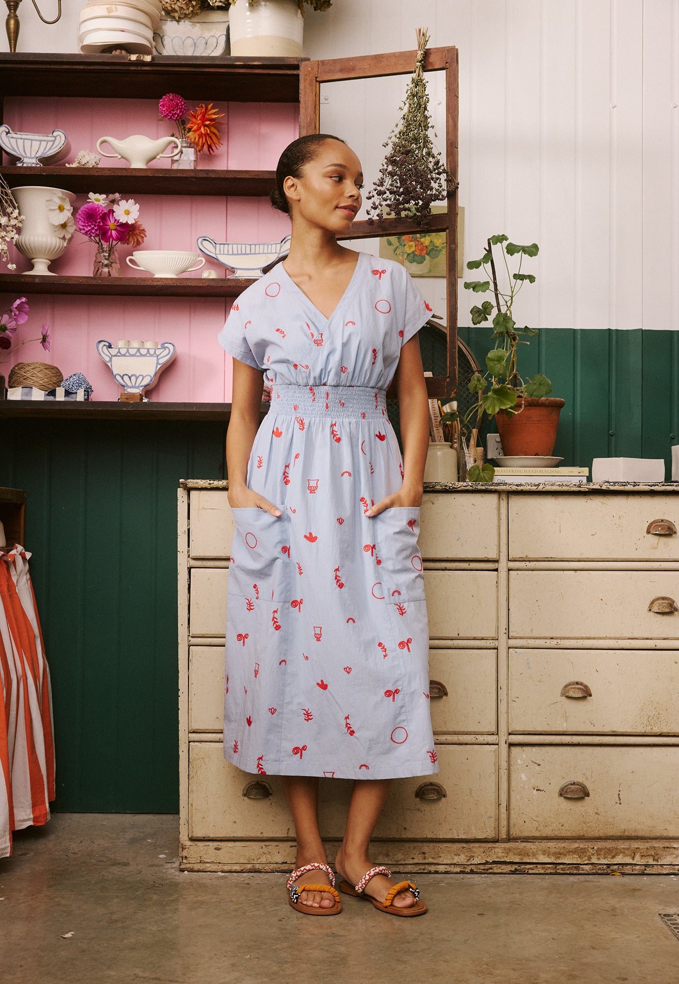 Hana Wrap Dress