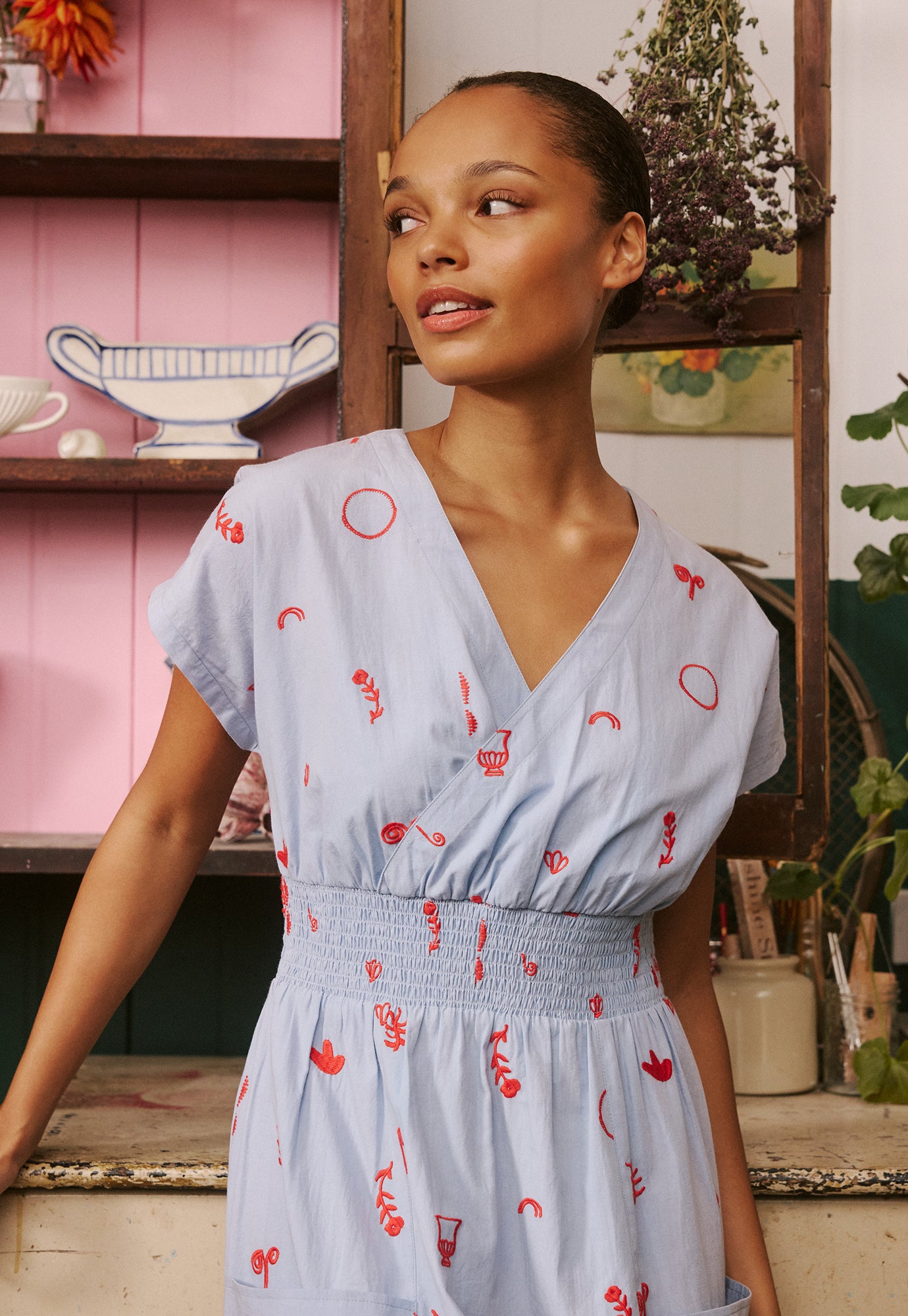 Hana Wrap Dress