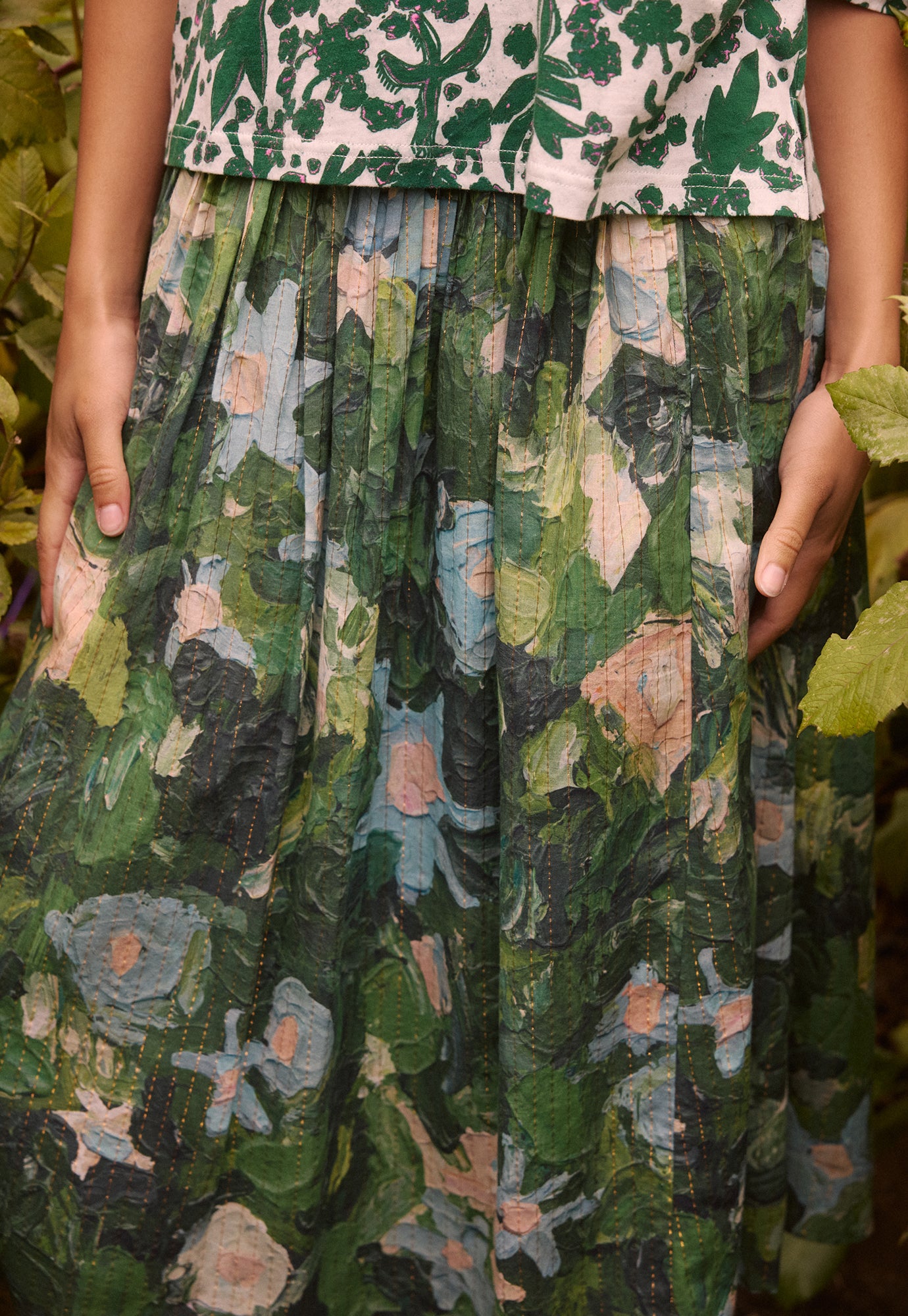 Alma Yoke Skirt