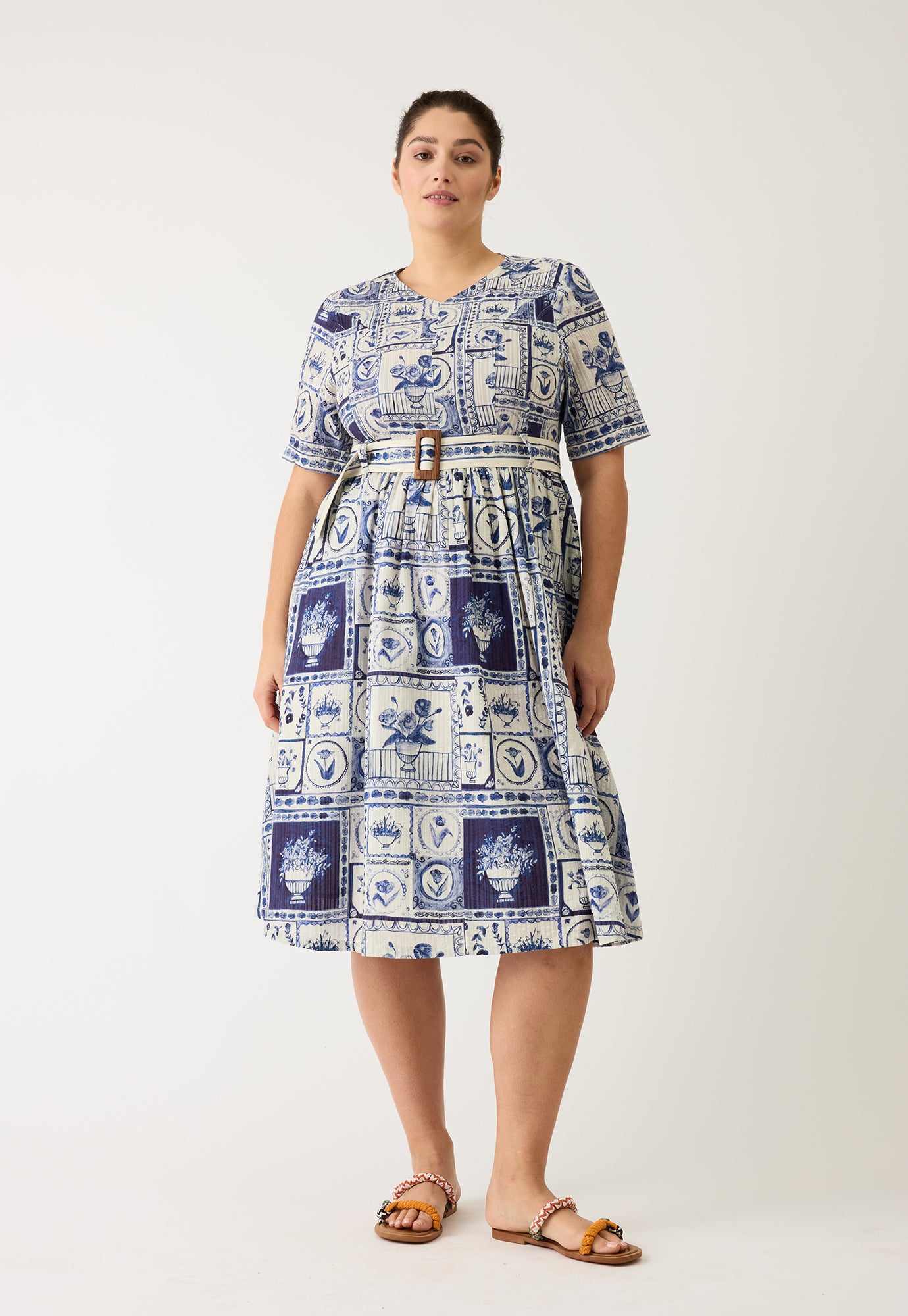 Mona Short Sleeve Dress
