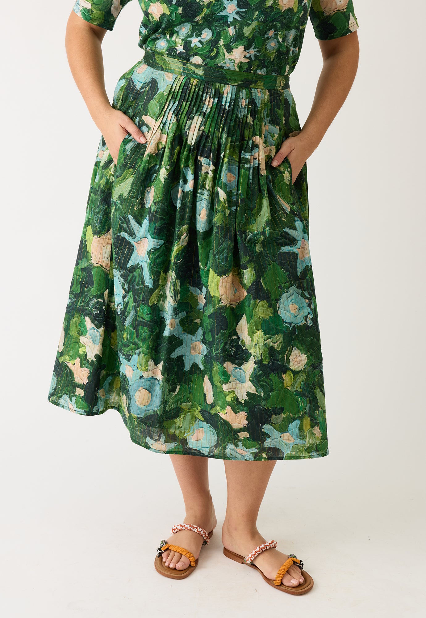 Alma Yoke Skirt