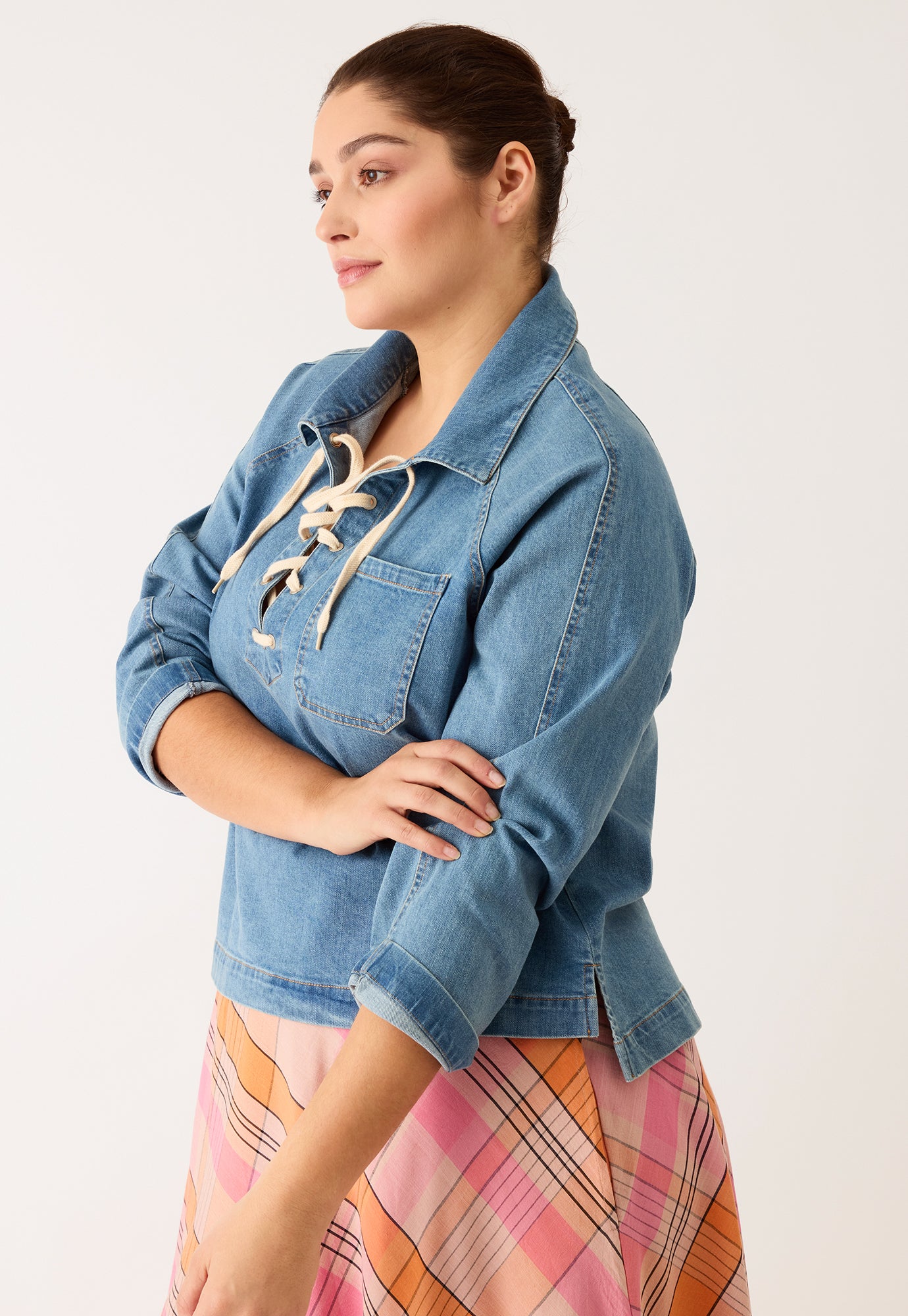 Piper Lace-up Top