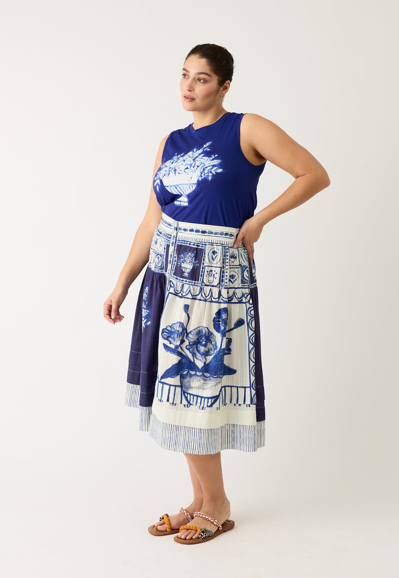 Coco Pintuck Skirt
