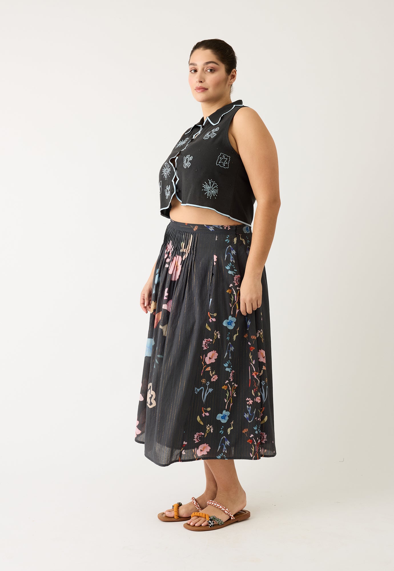 Alma Yoke Skirt