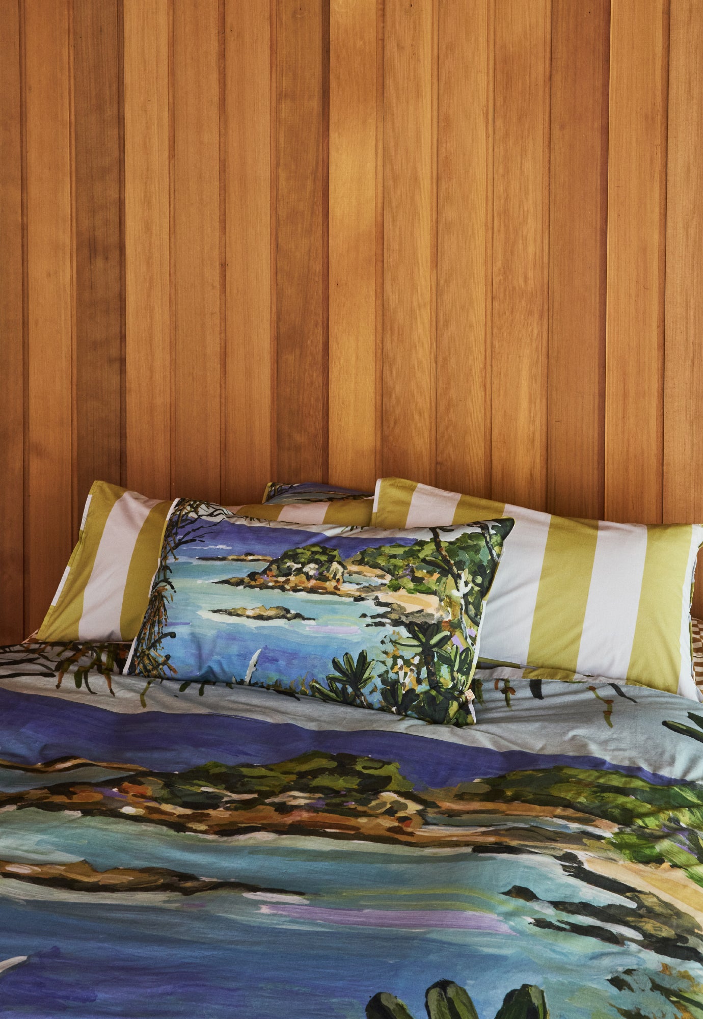 Organic Cotton Pillowcase - Diggers Island