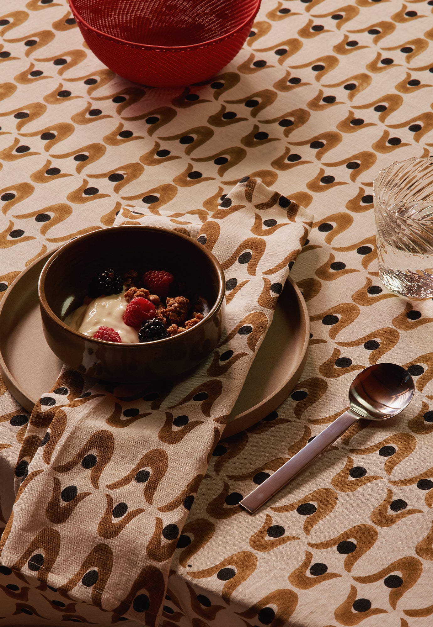 Pre Order | Table Cloth - Geo Flower