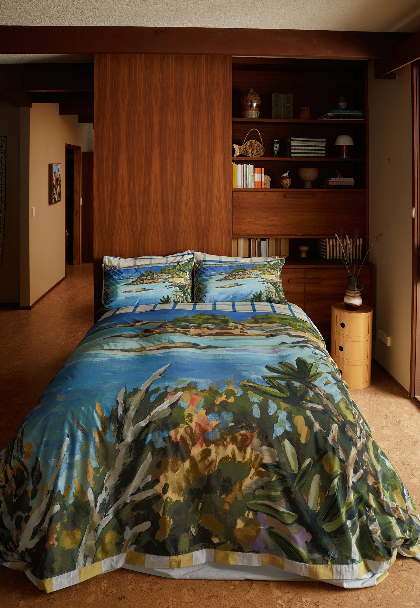 Organic Cotton Quilt Cover - Diggers Island