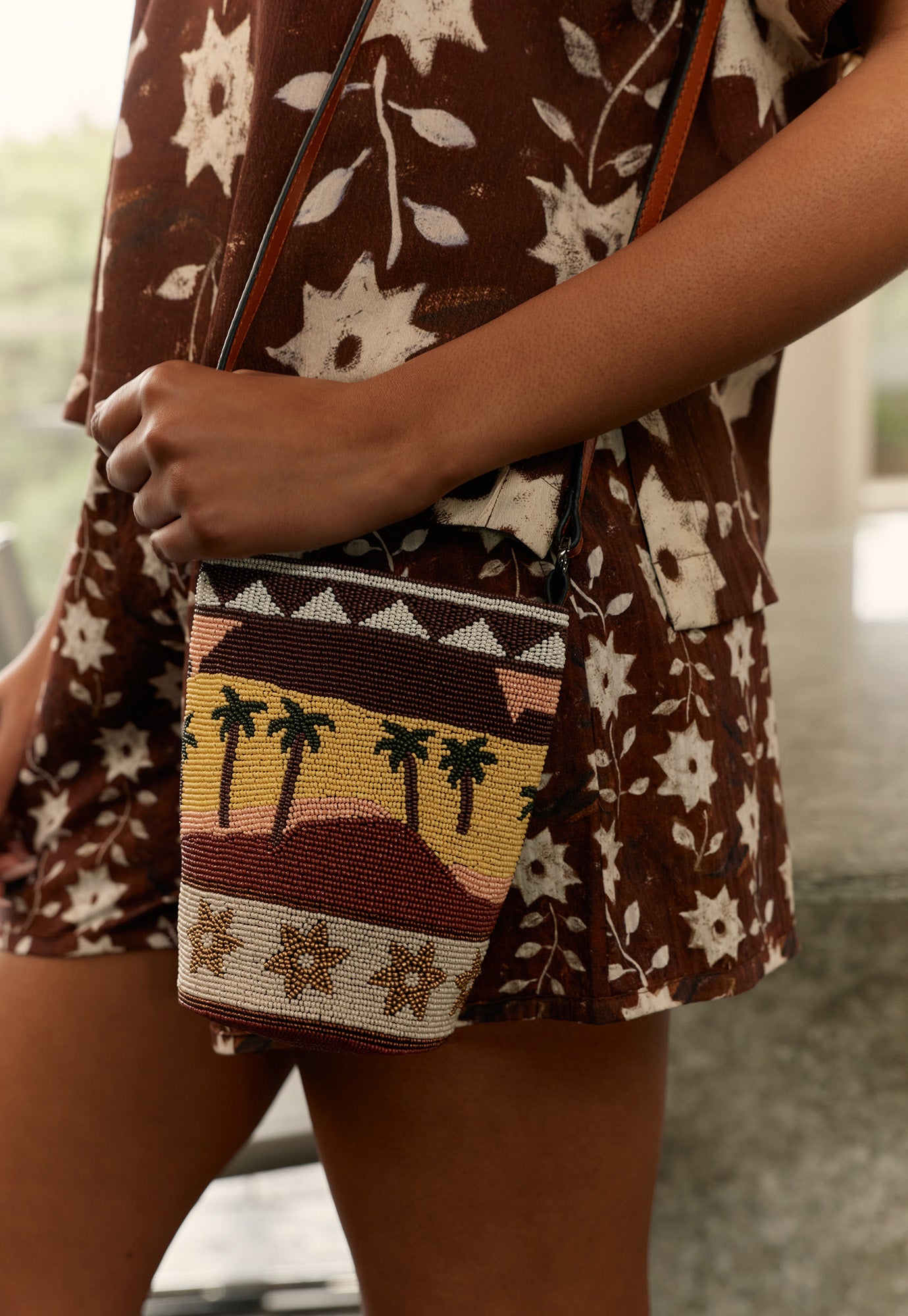 Beaded Cup Pouch