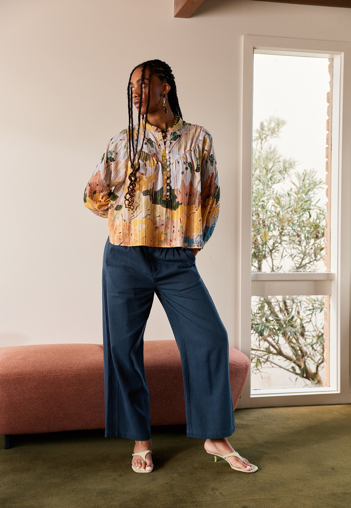 Sierra Blouse Long Sleeve