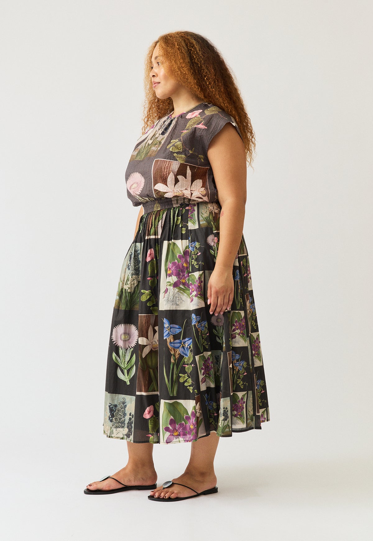Alma Yoke Skirt