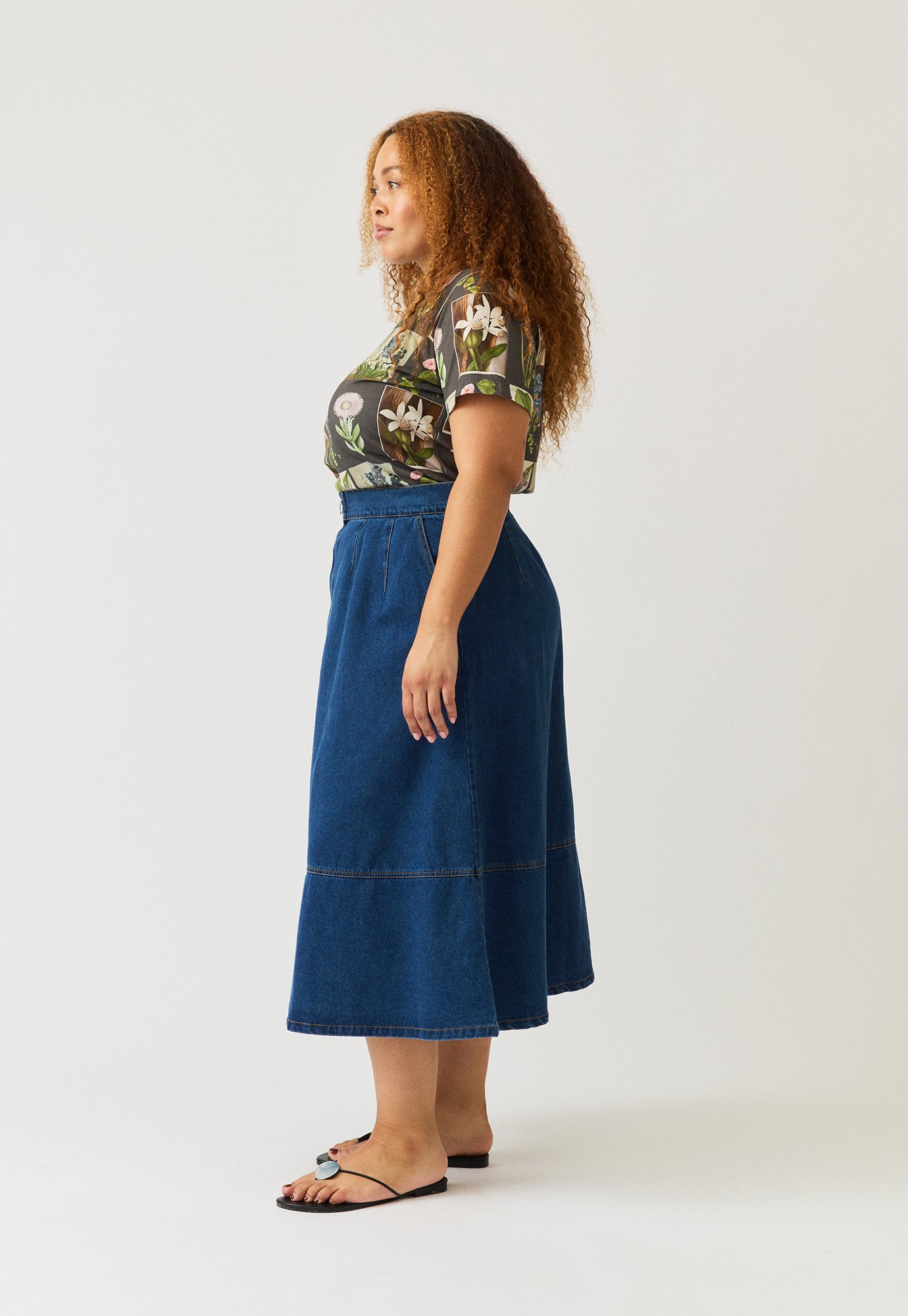 Aries Denim Skirt