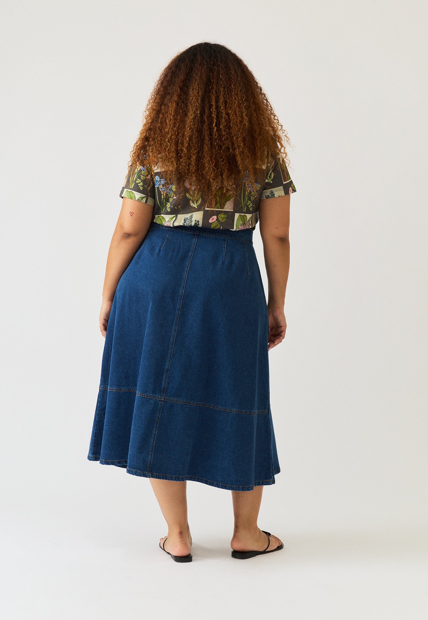 Aries Denim Skirt