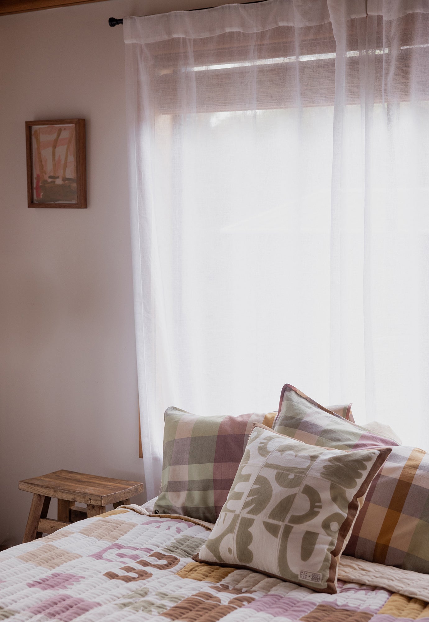 Shore Patchwork Cushion Cover