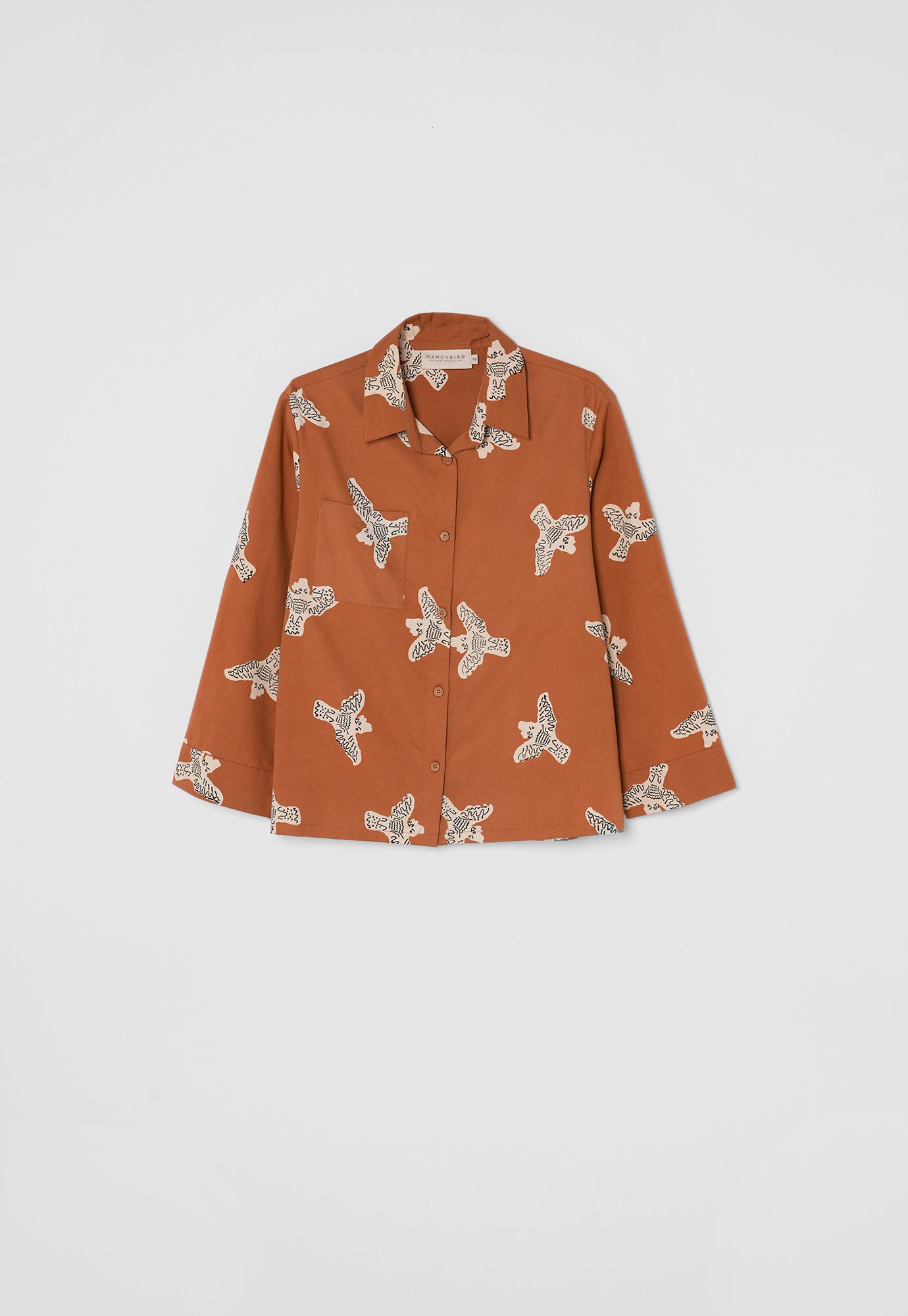 Long Pyjama Set - Cockatoo Brown