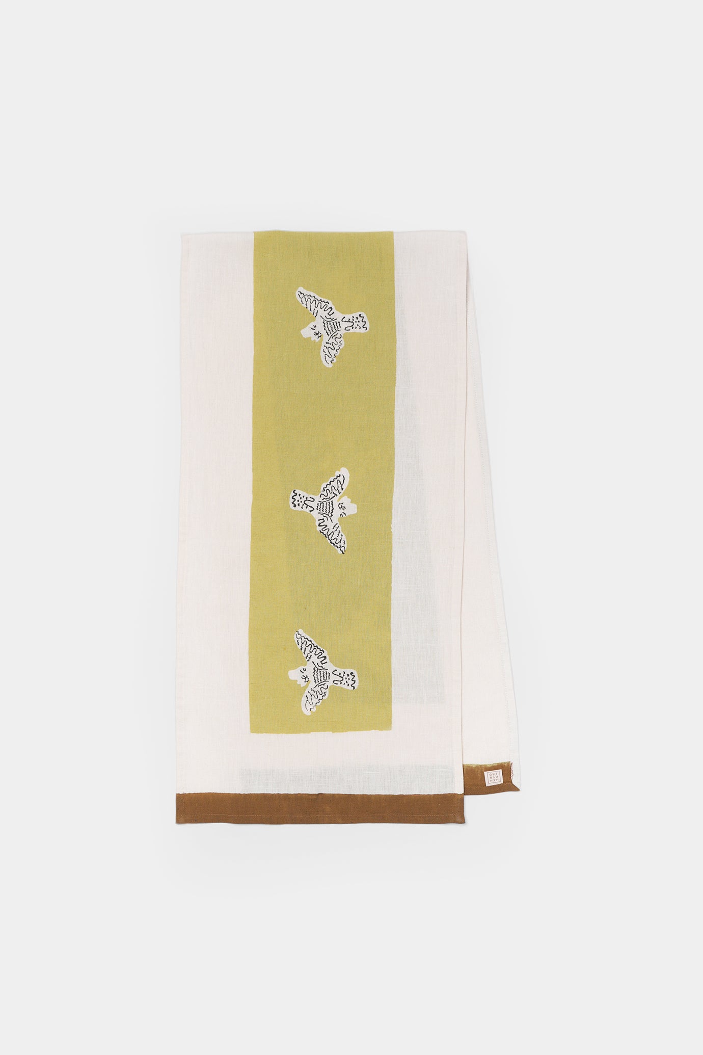 Table Runner - Cockatoo Mustard