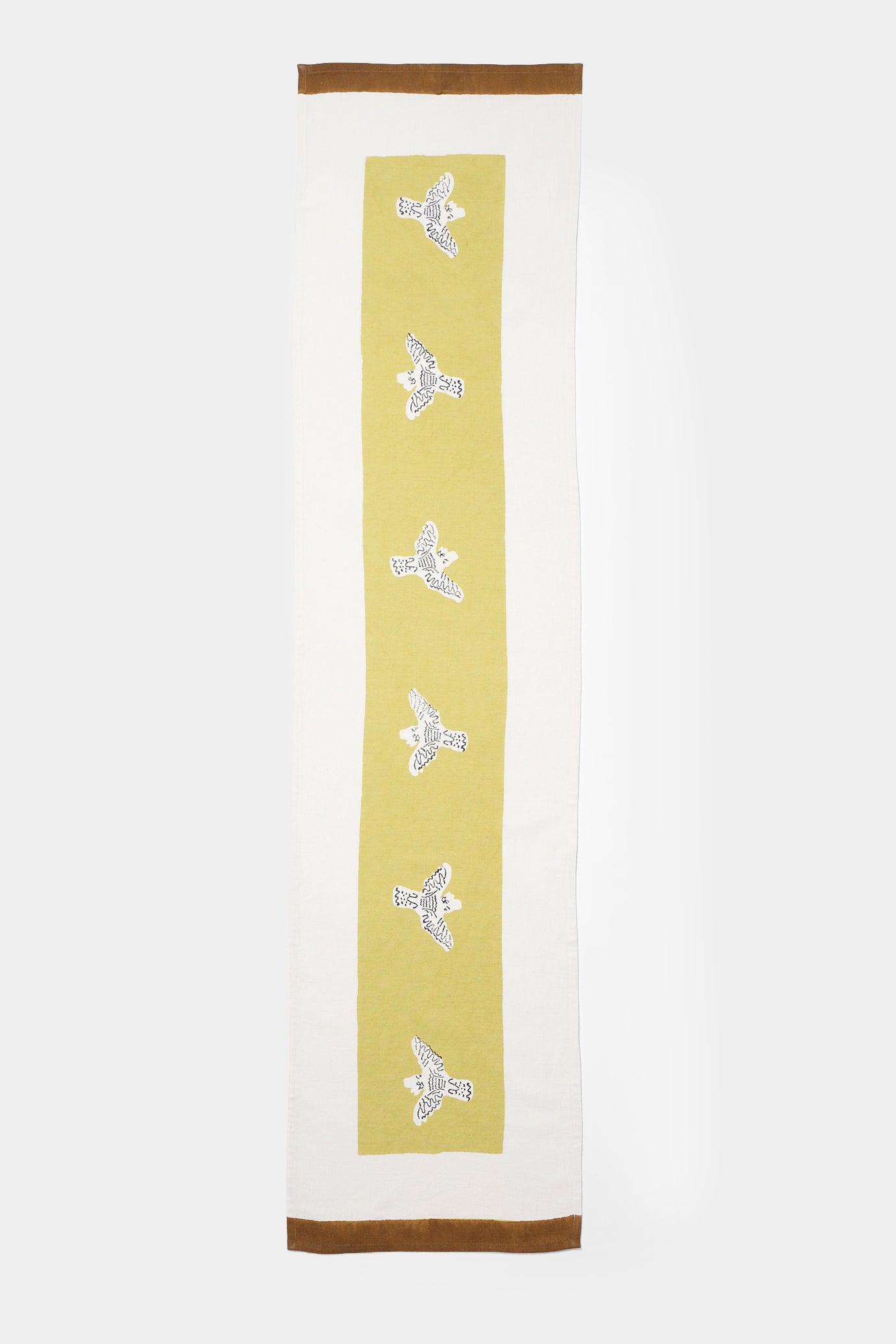 Table Runner - Cockatoo Mustard