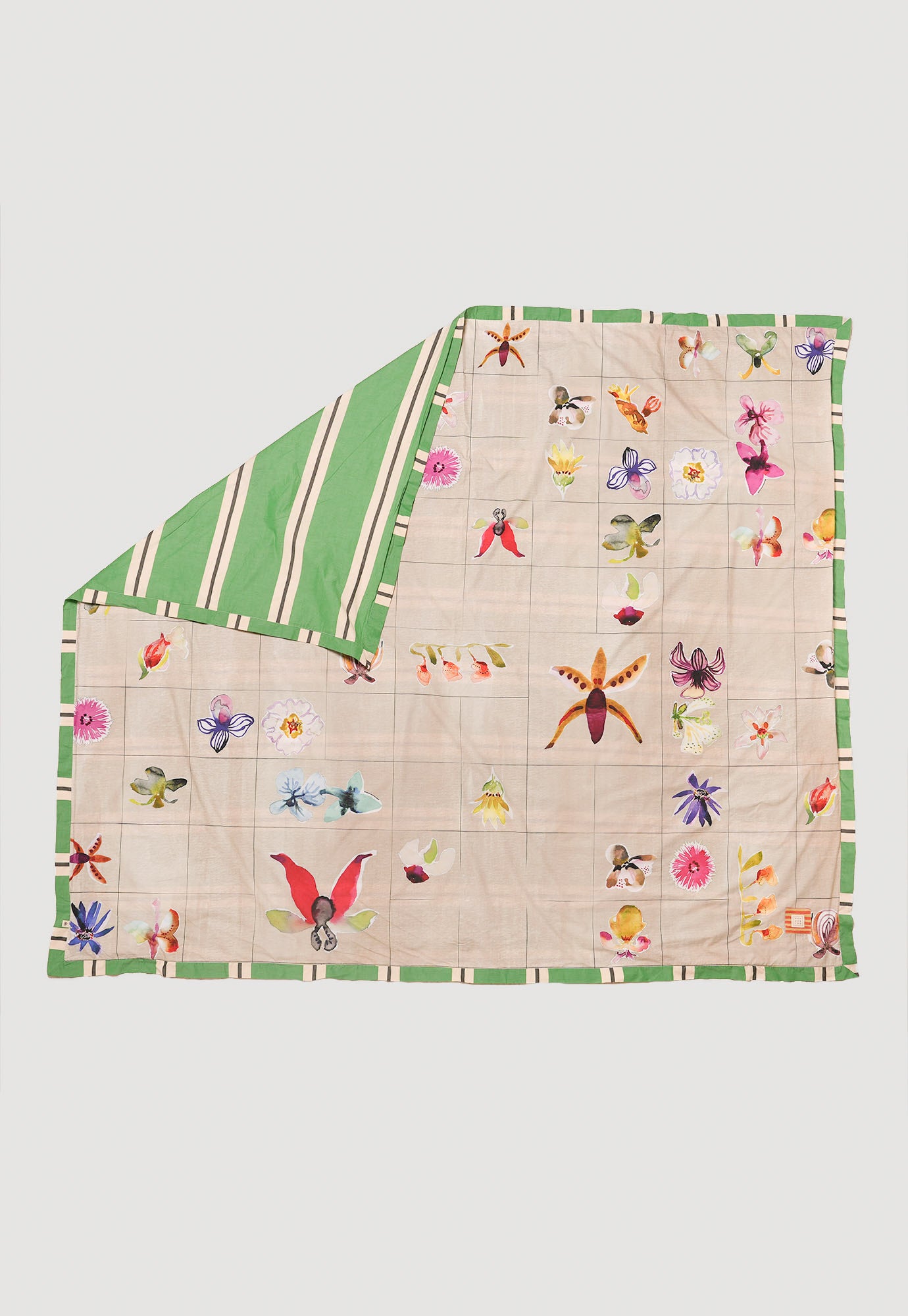 Quilt Cover - Inky Floral