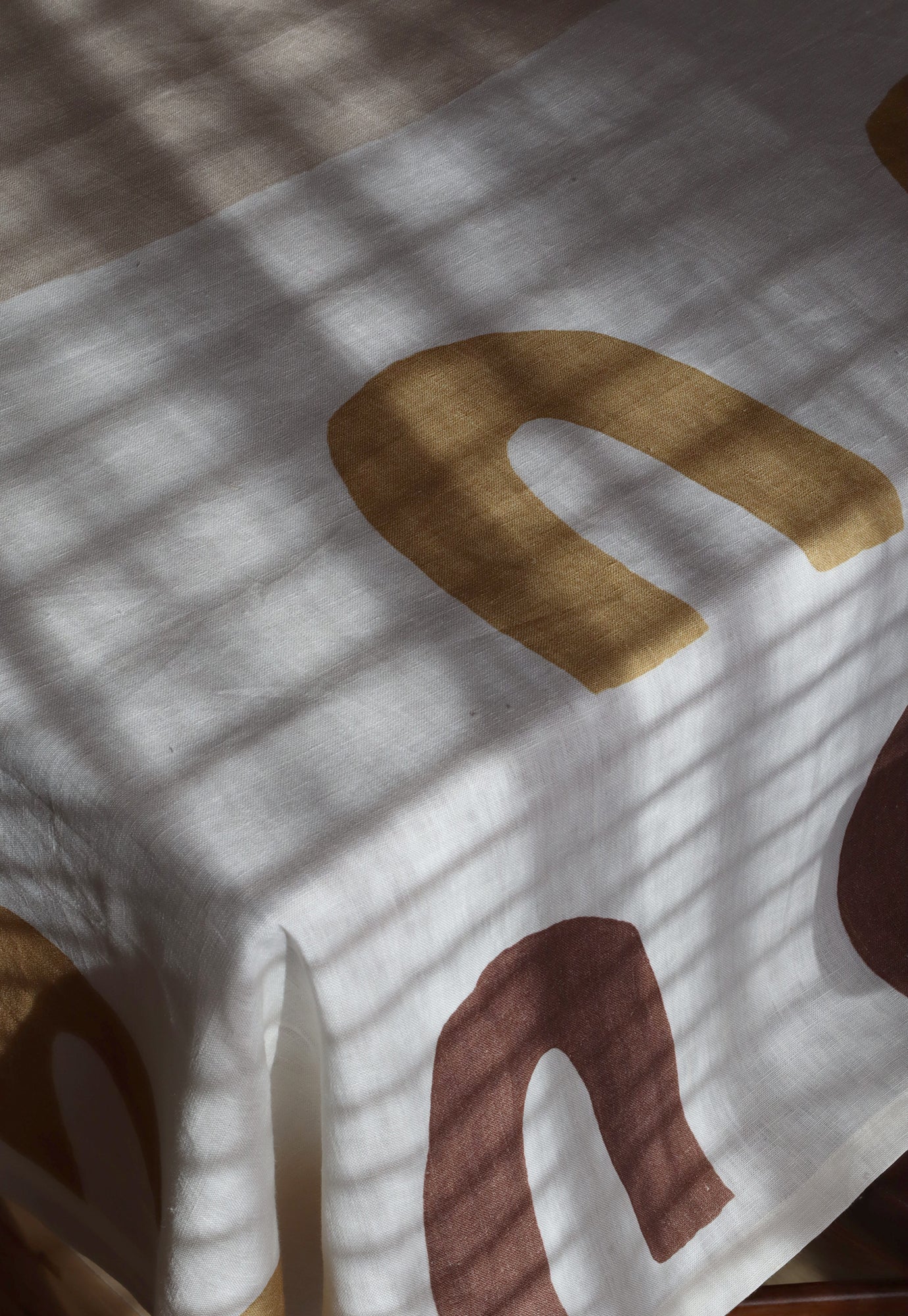 Shapes Linen Tablecloth