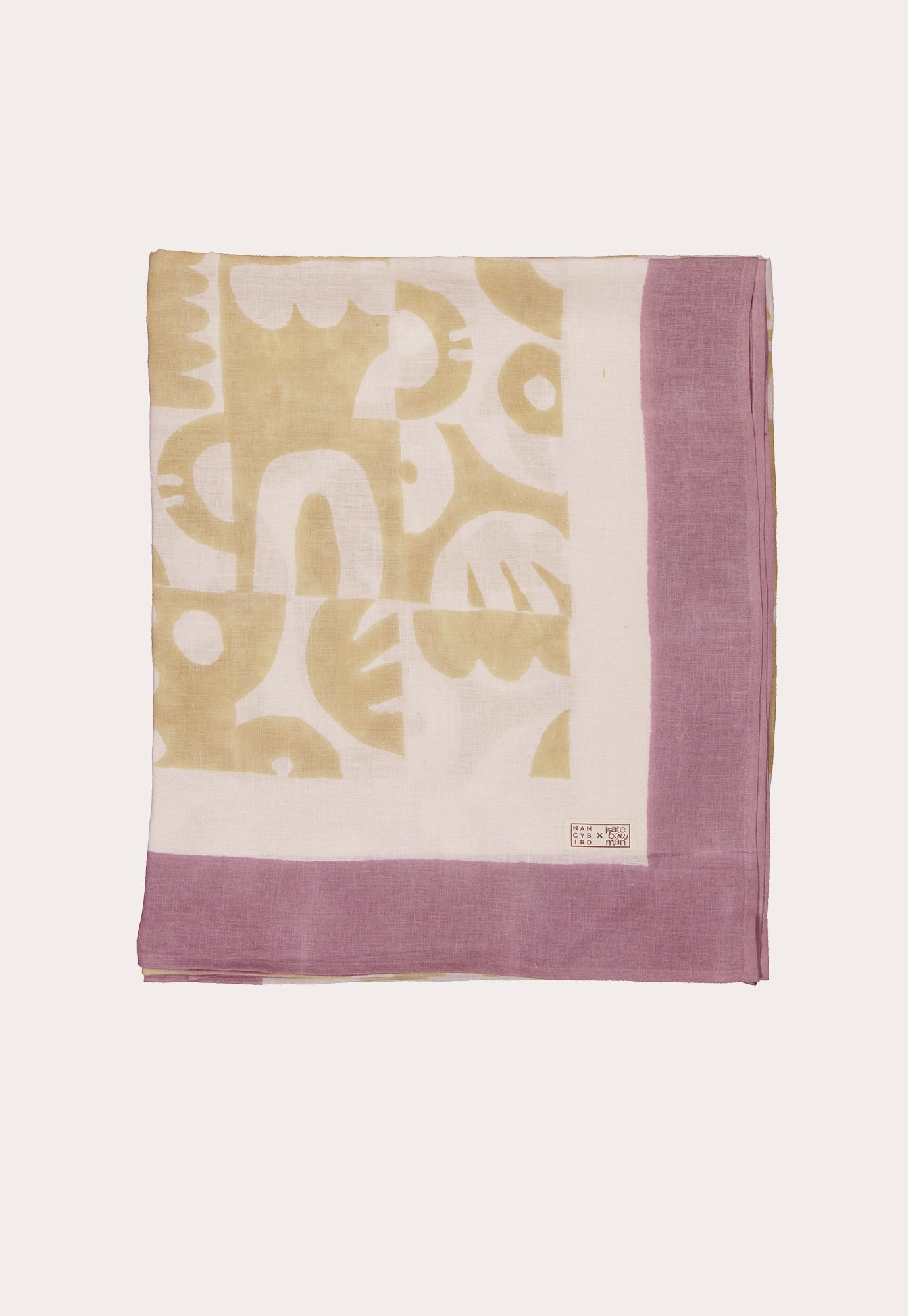 Formations Linen Tablecloth