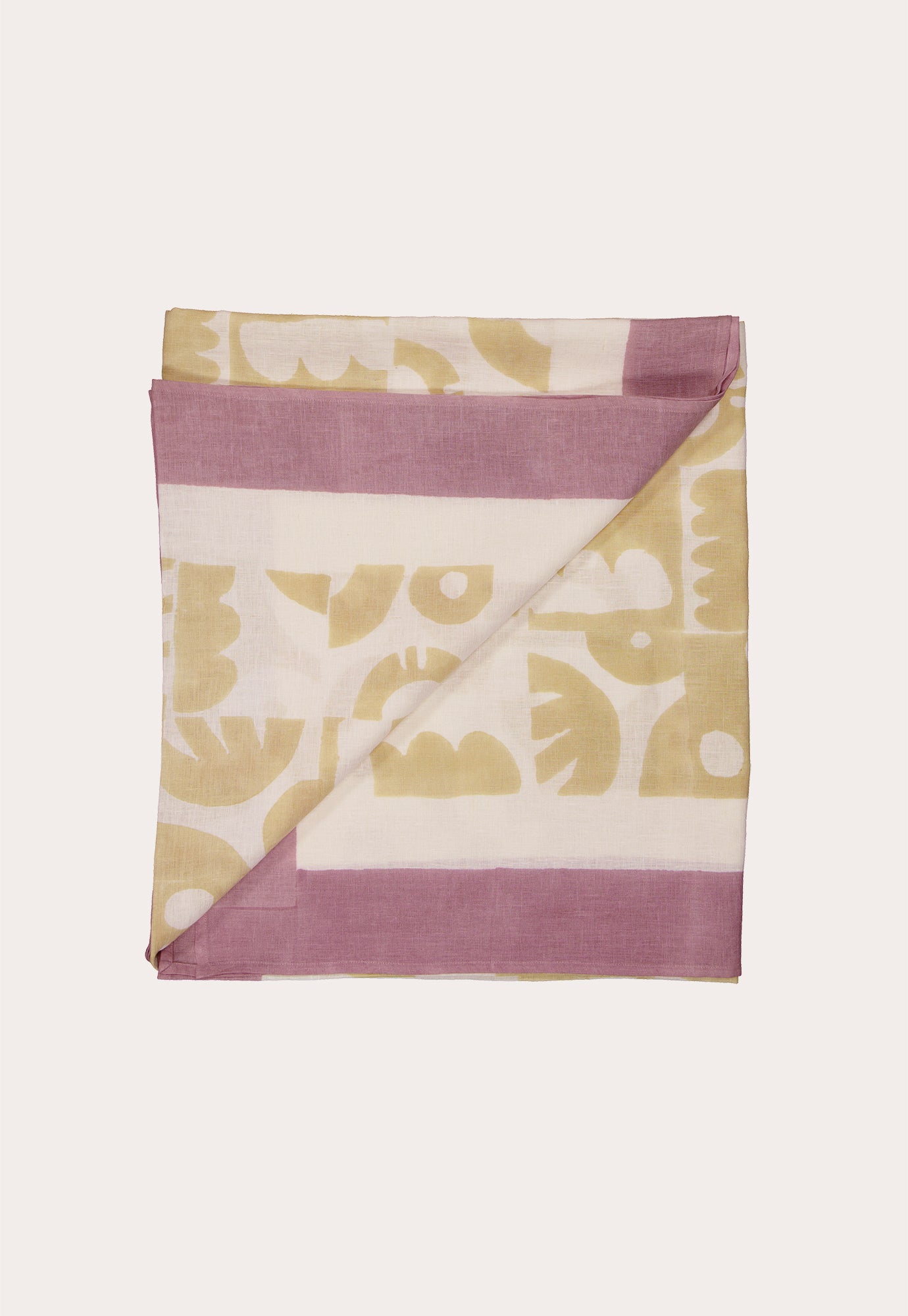 Formations Linen Tablecloth