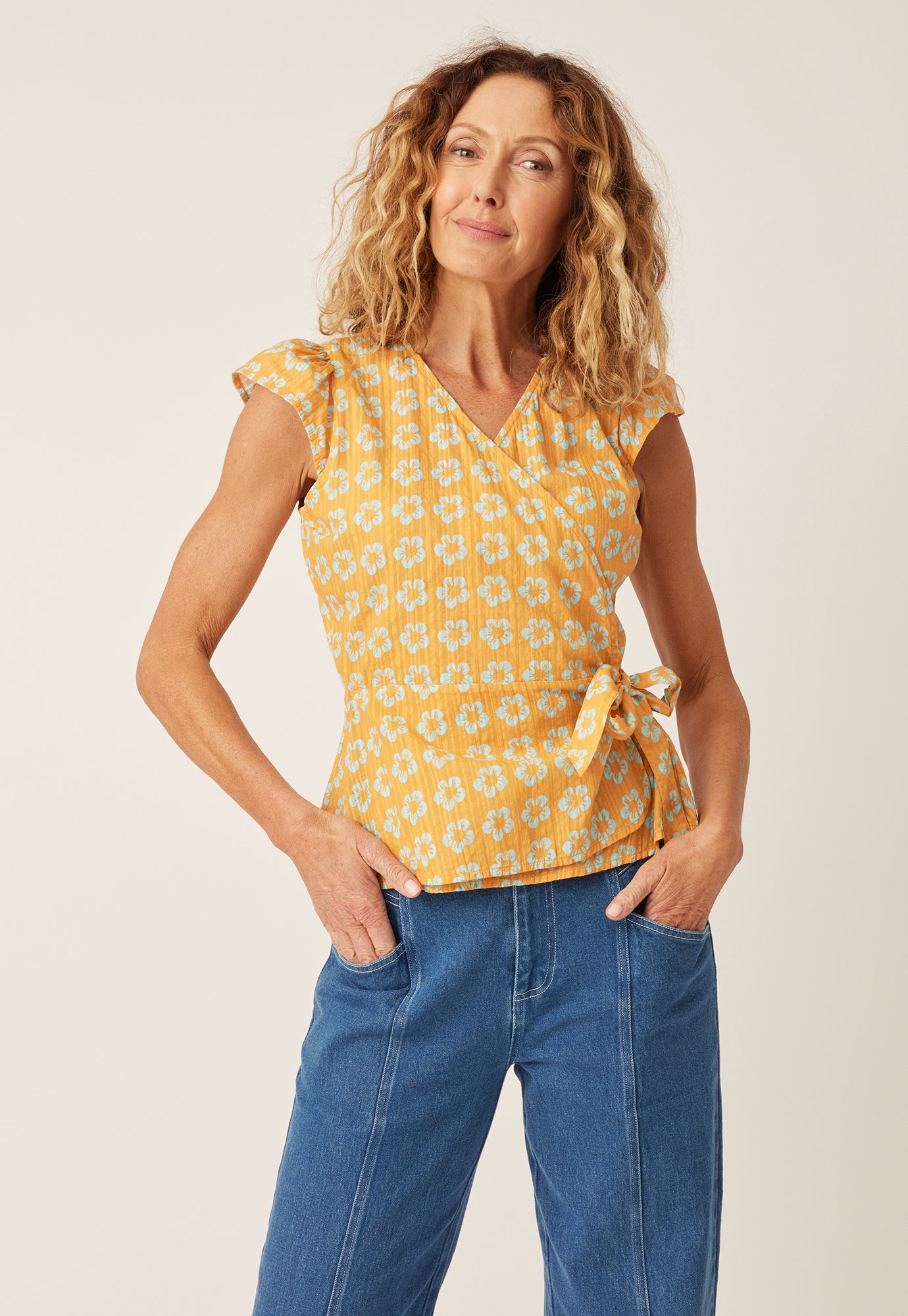 Beatrice Wrap Top