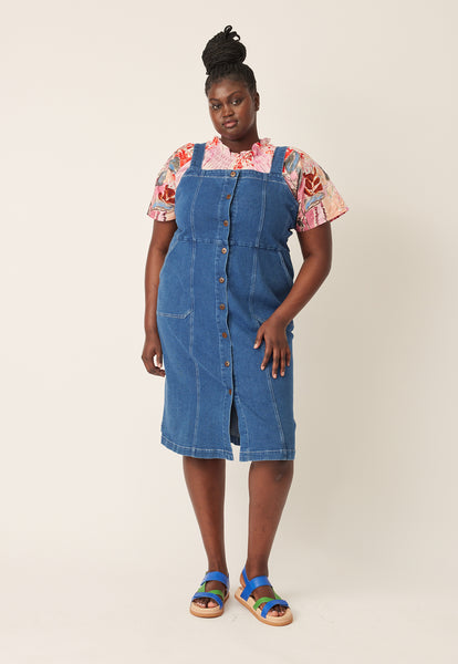 Denim pinafore 2025 dress australia