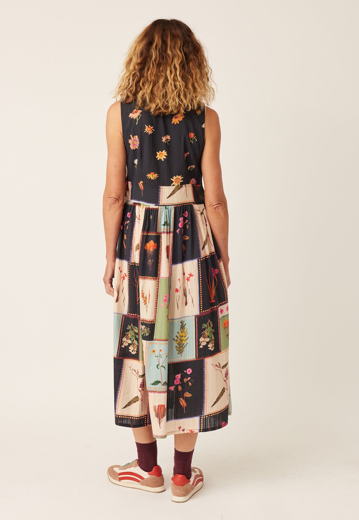 Simpson Summer Dress - Summer Patchwork