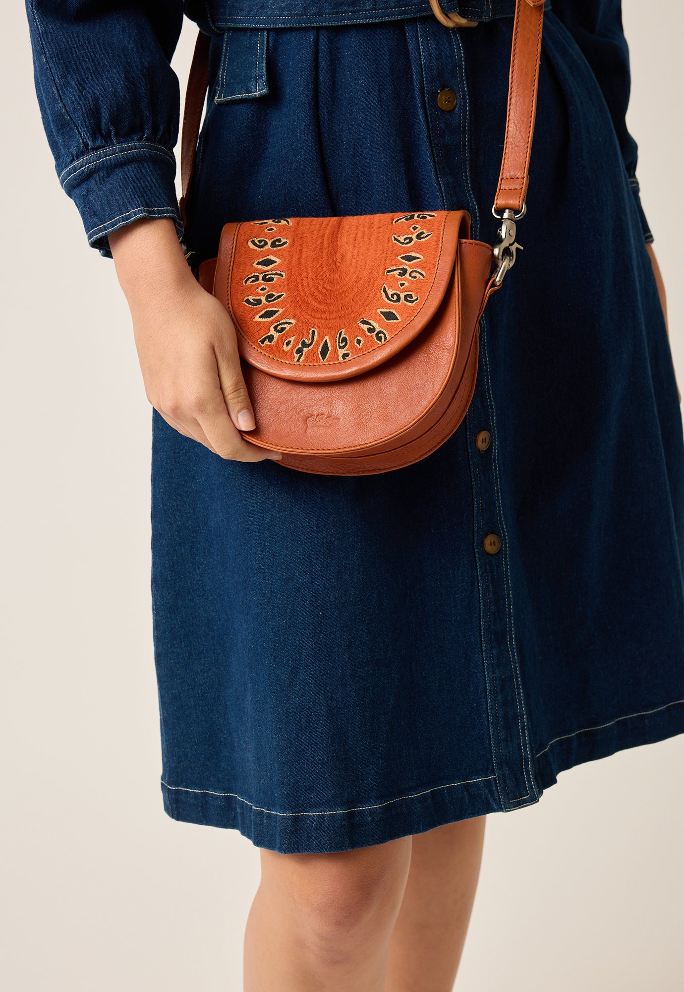 Jessie Crossbody - Ochre Pattern SAM/SEC