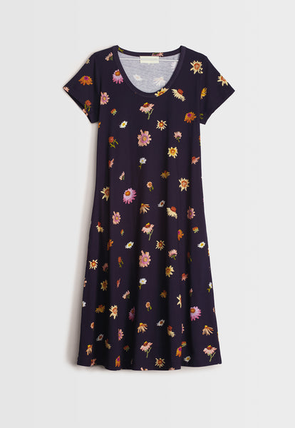 H&m black floral on sale dress