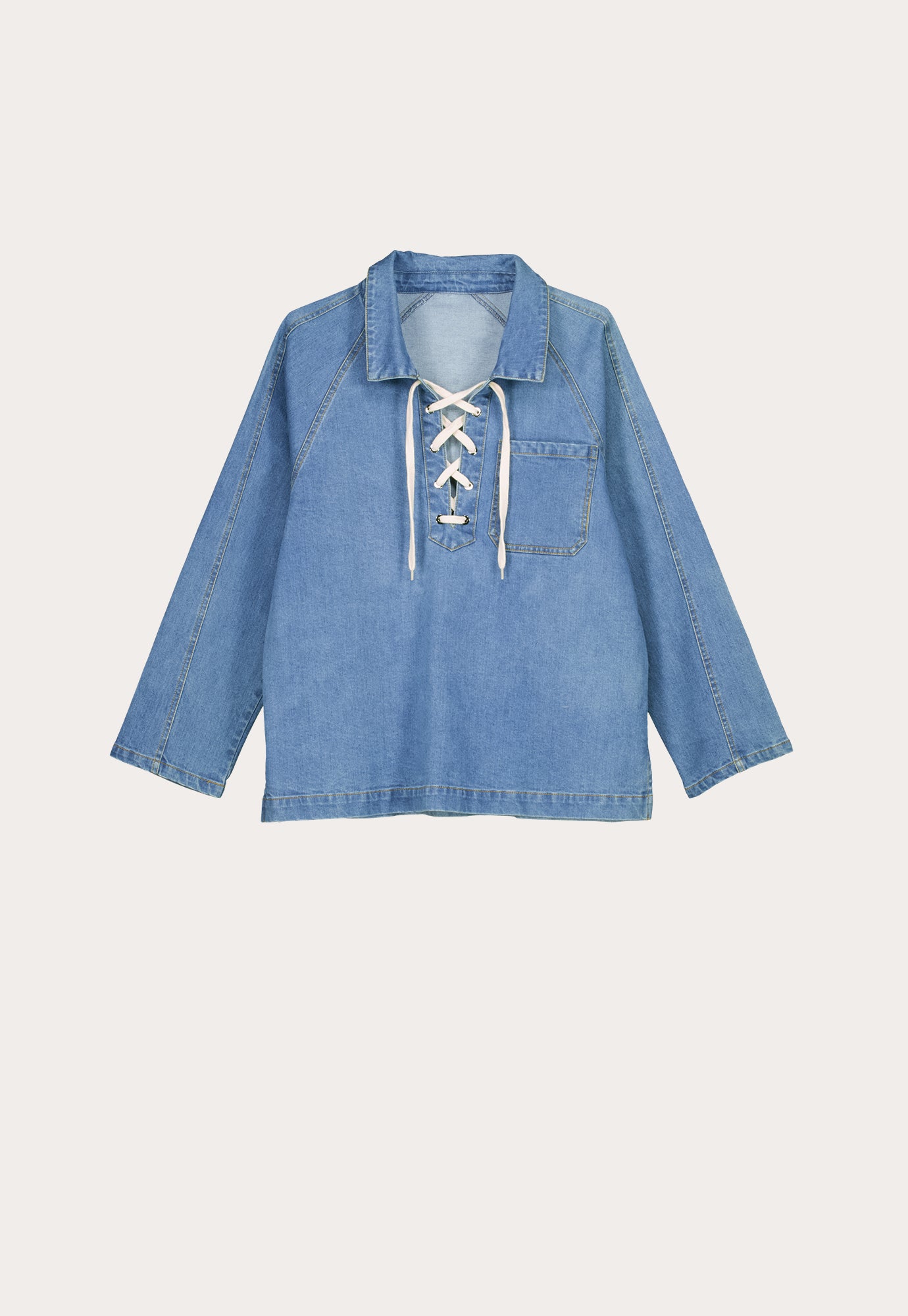 Piper Lace-up Top