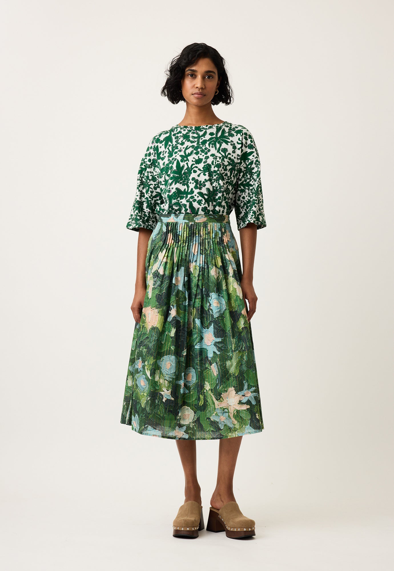 Alma Yoke Skirt