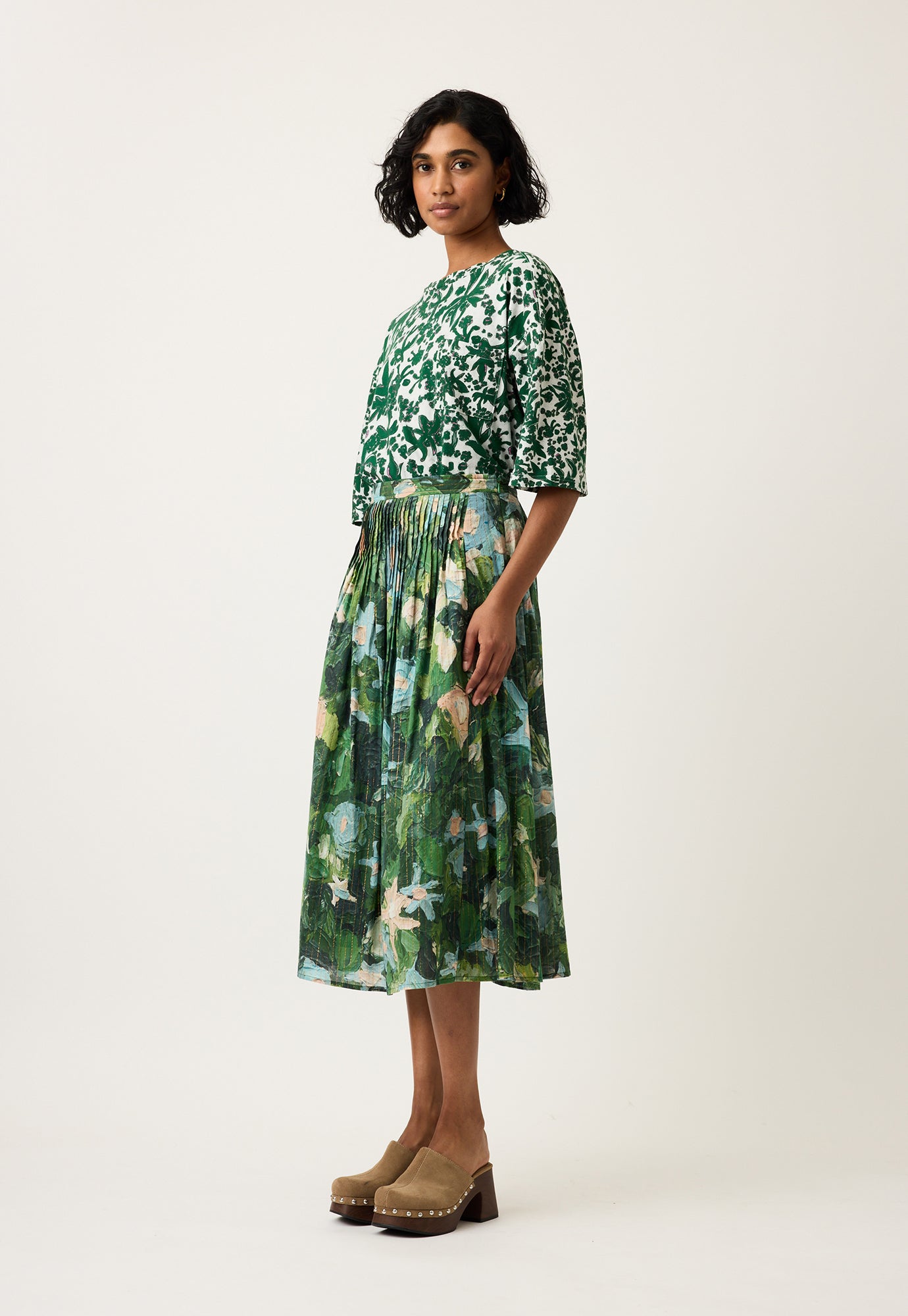 Alma Yoke Skirt