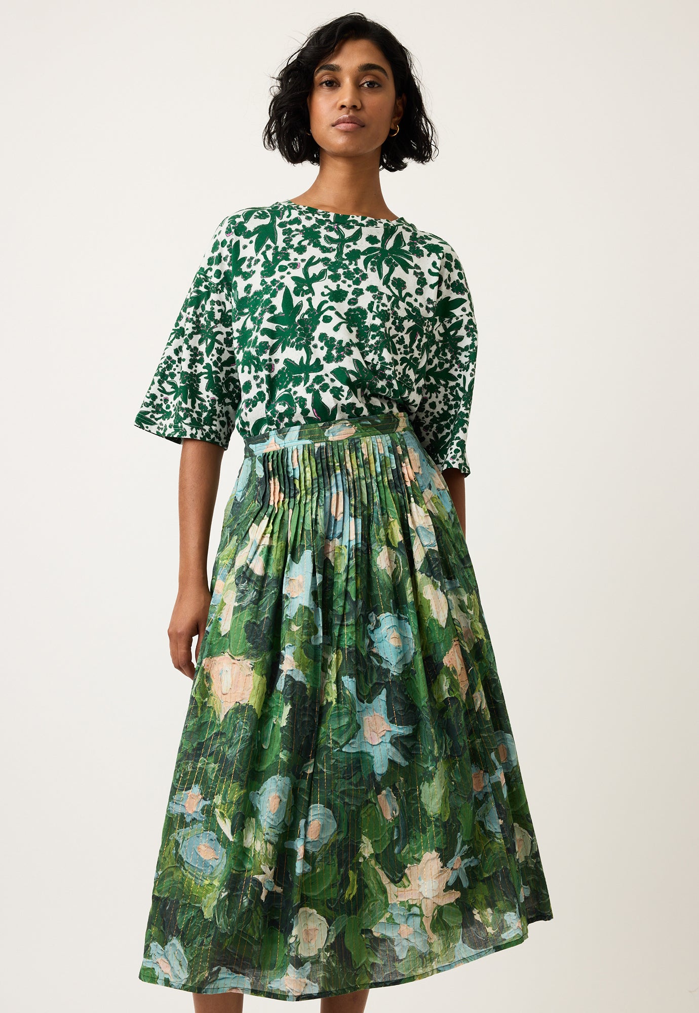 Alma Yoke Skirt