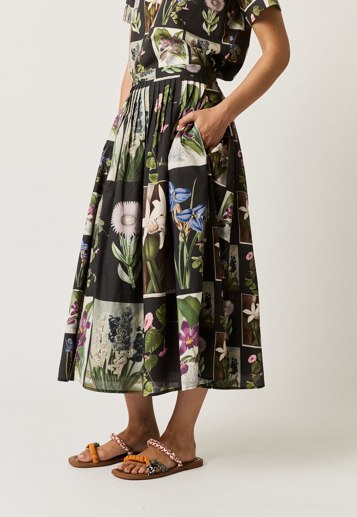 Alma Yoke Skirt