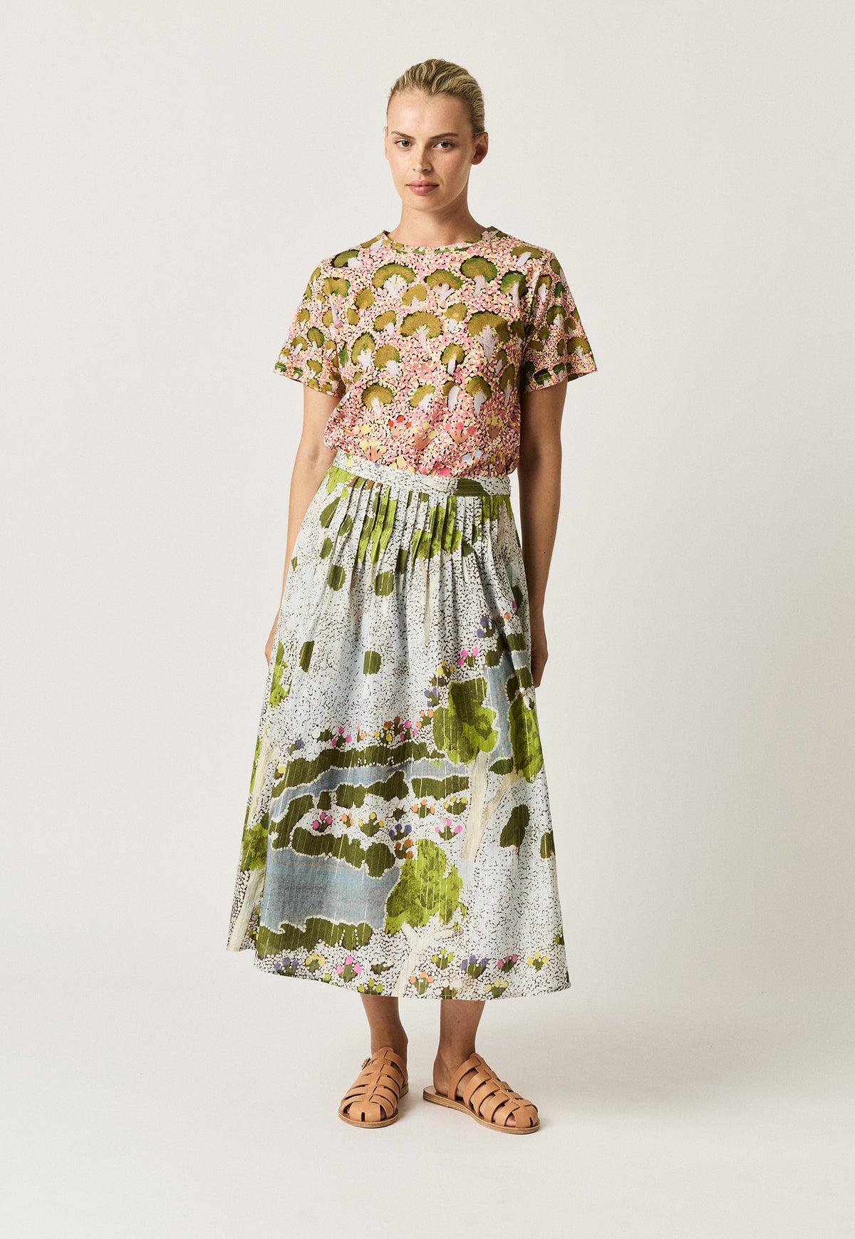 Alma Yoke Skirt