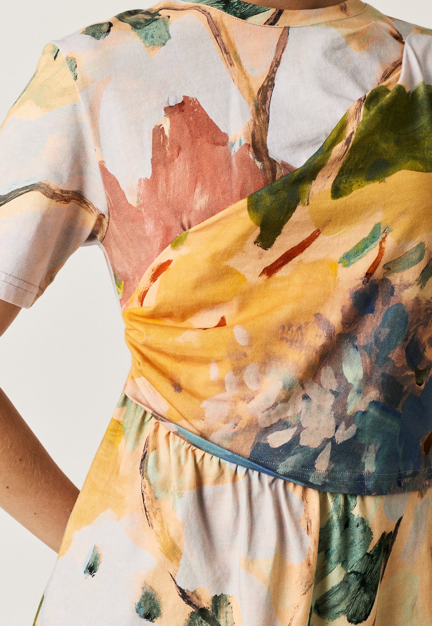 Short Sleeve Elena Dress