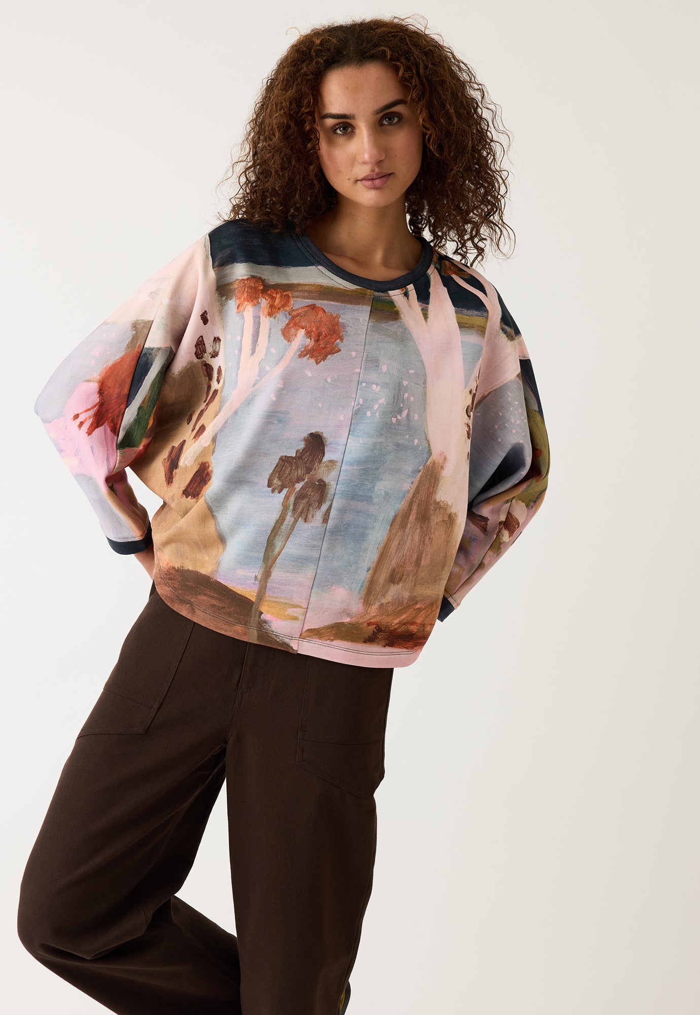Dahlia Batwing Sweat