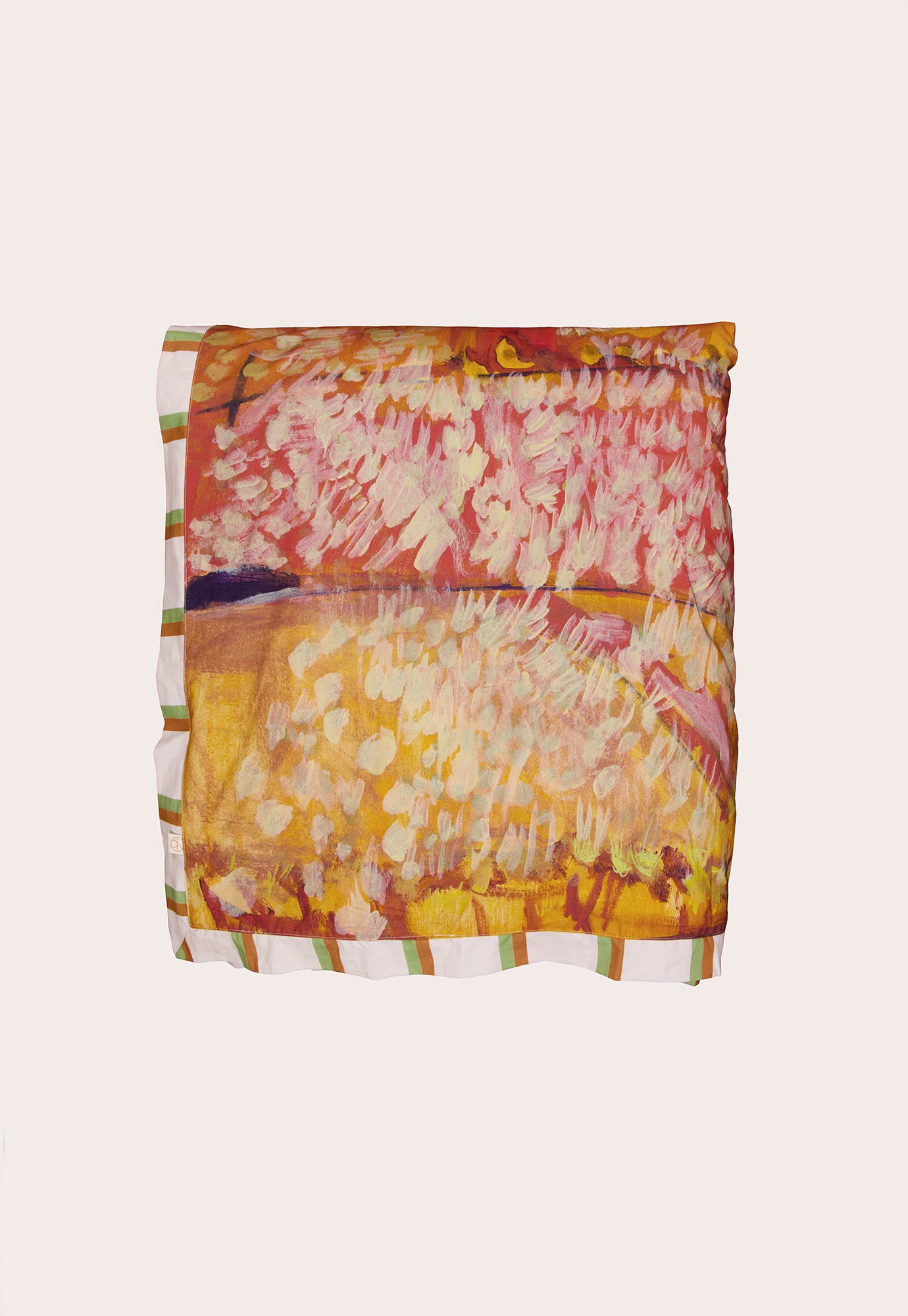 Organic Cotton Quilt Cover - Yellow Sky