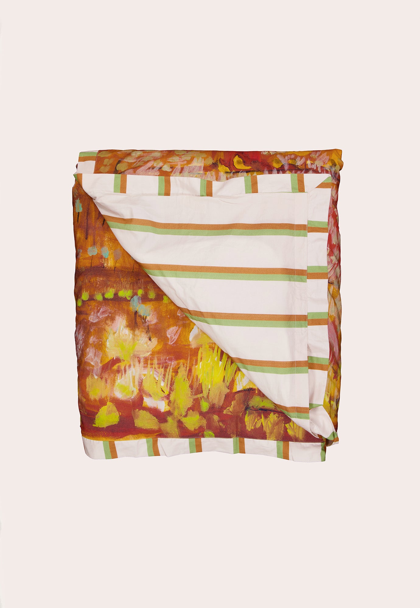 Organic Cotton Quilt Cover - Yellow Sky