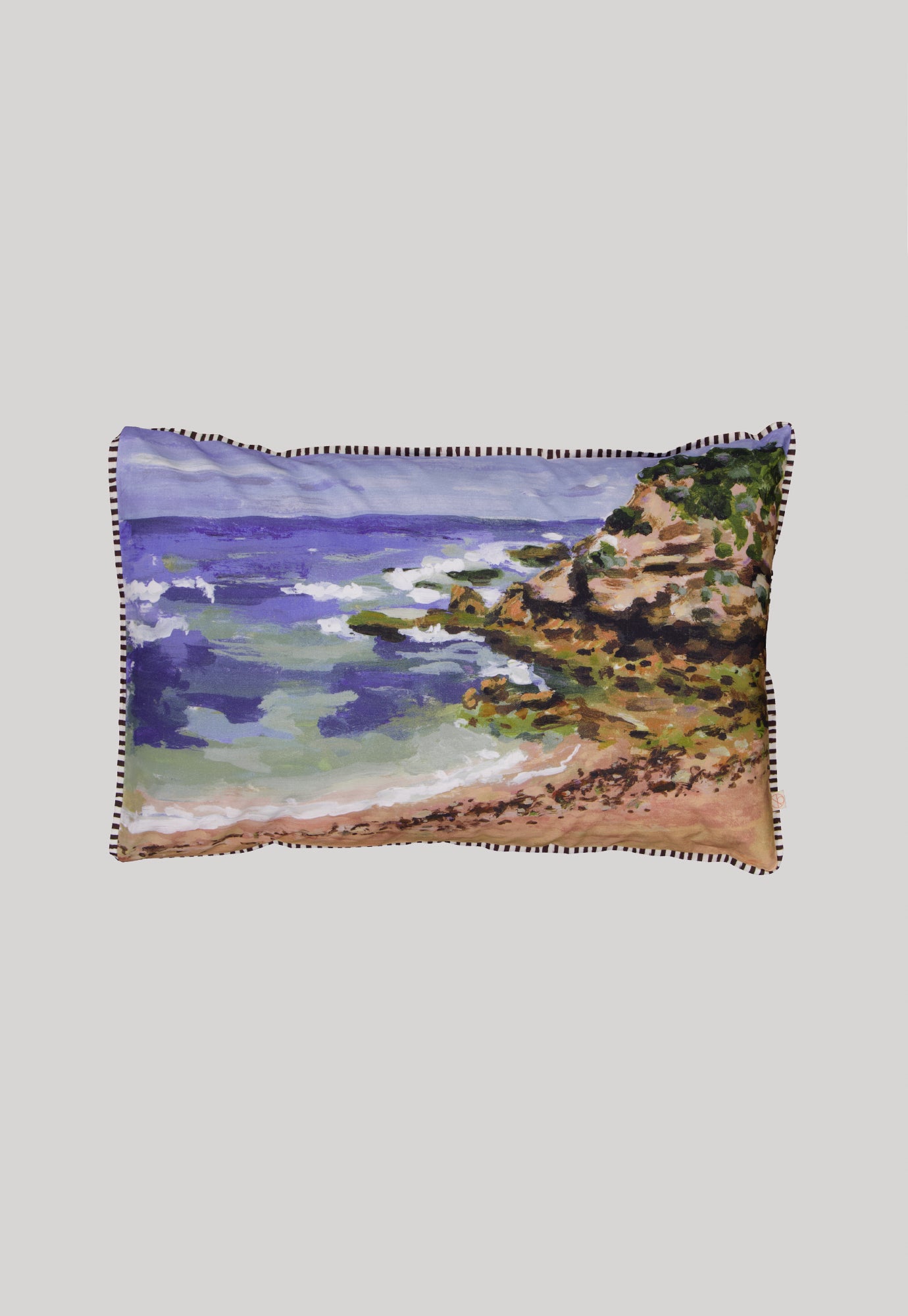 Organic Cotton Pillowcase - Beach Landscape