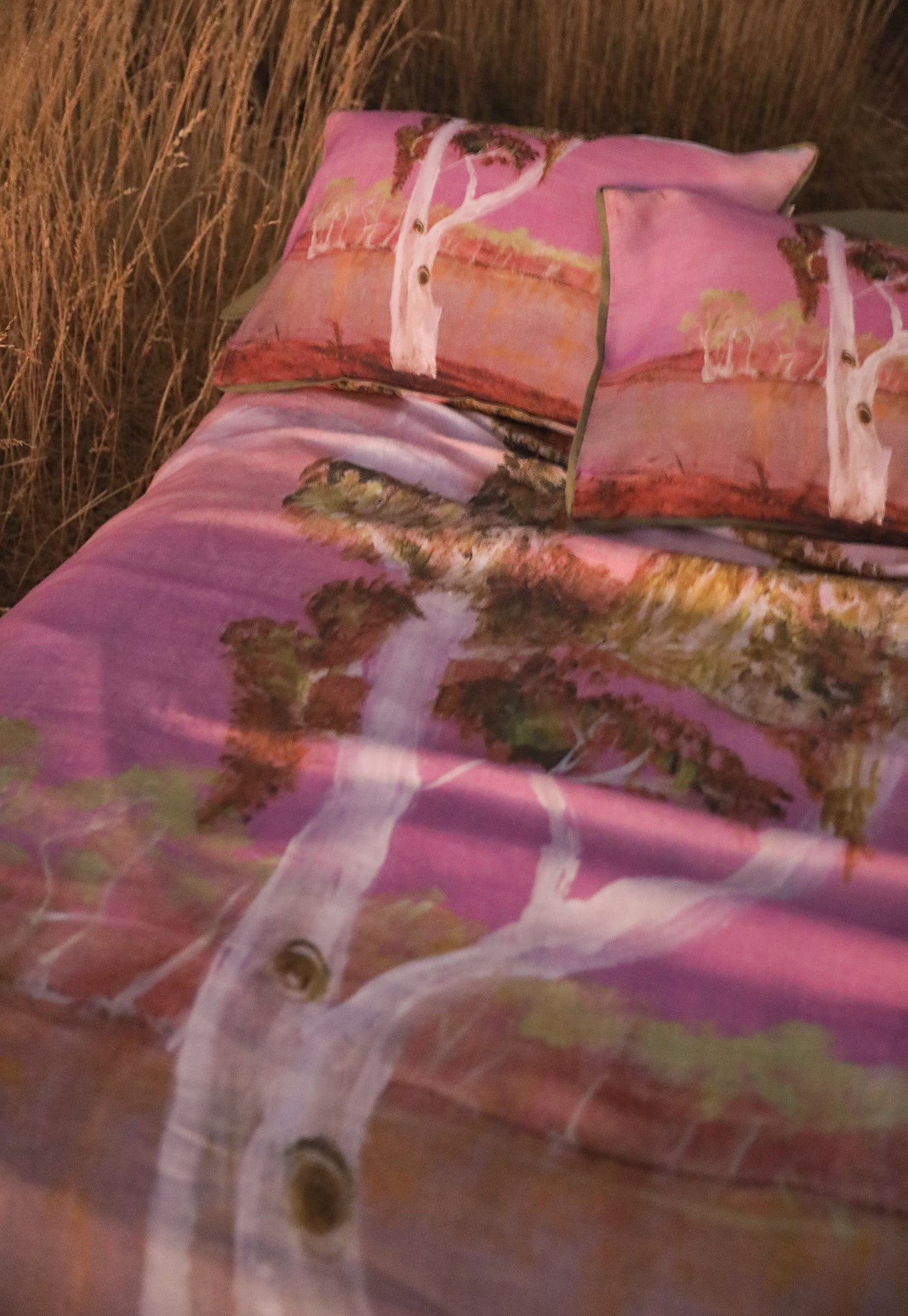 Linen Bed Cover