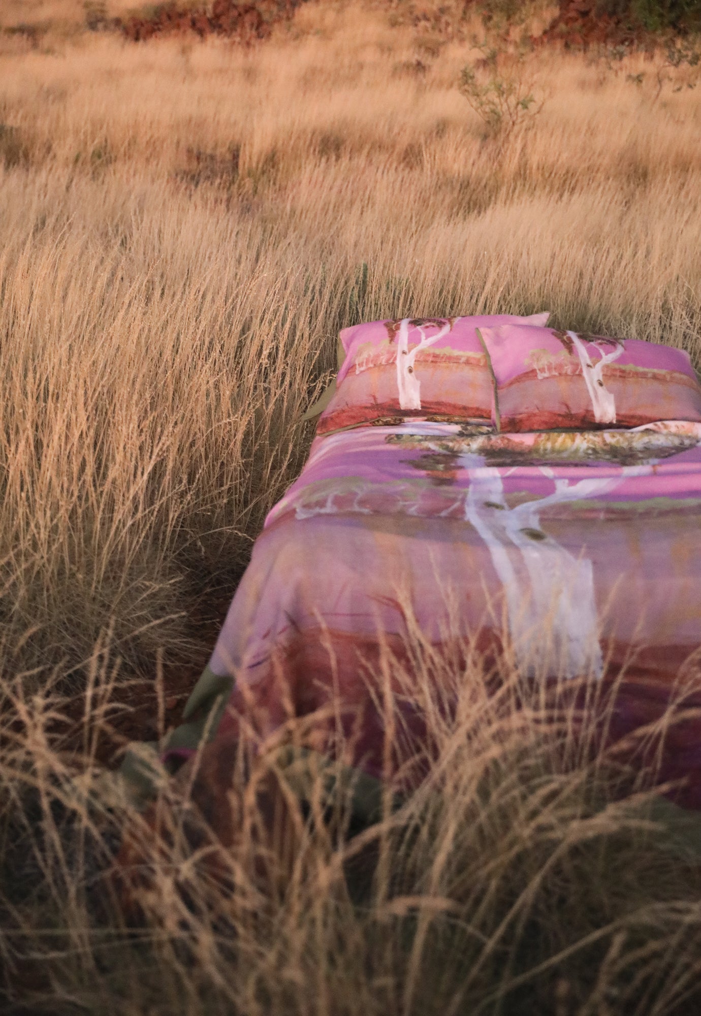 Linen Bed Cover