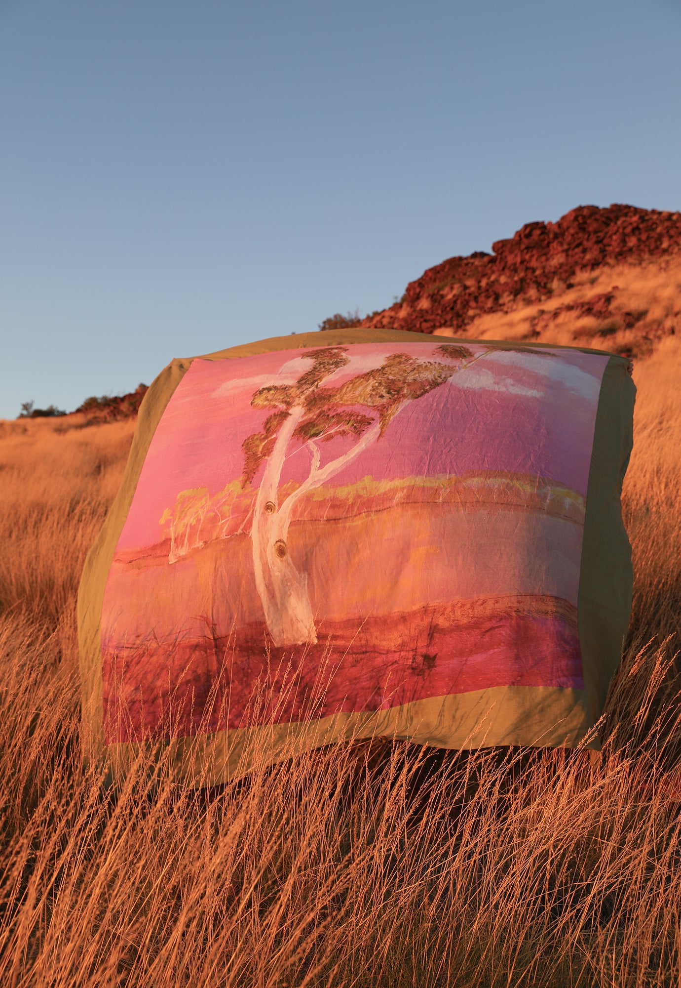 Linen Bed Cover