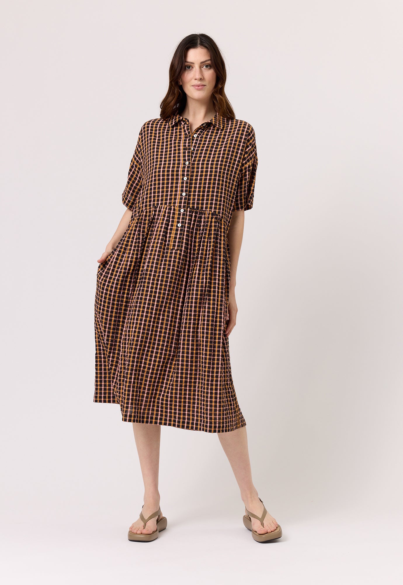 Luma Shirt Dress