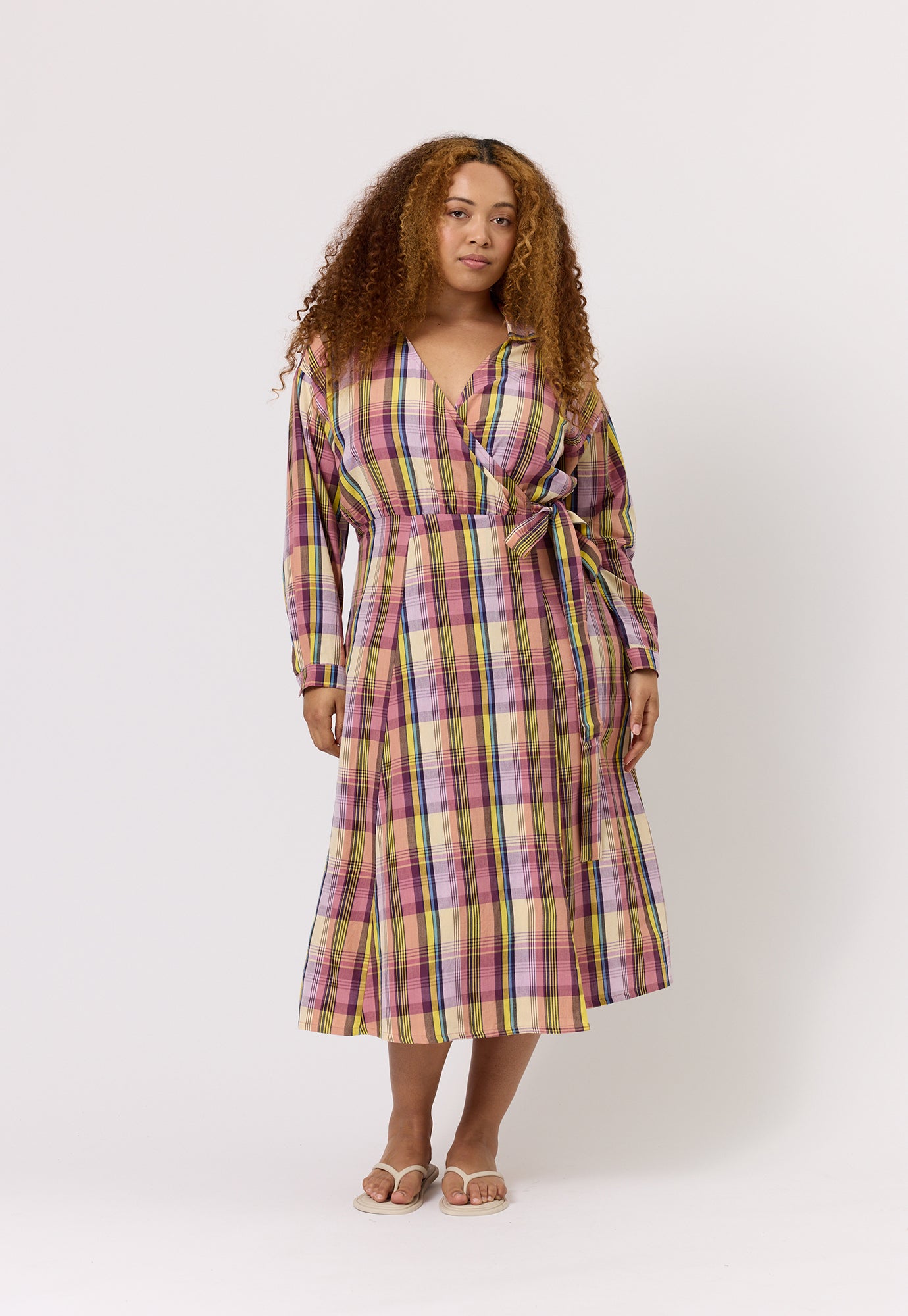 Bela Wrap Dress