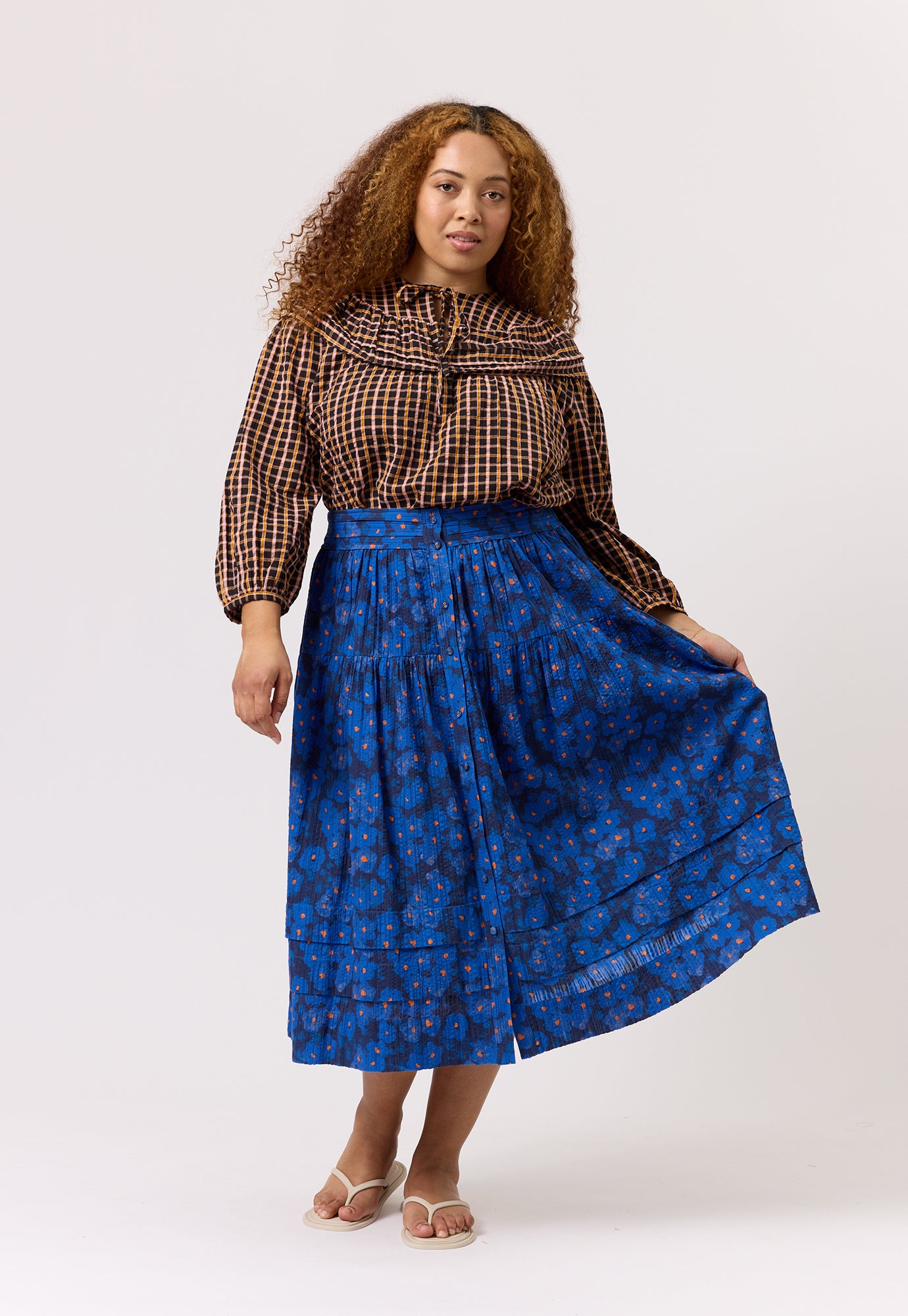 Coco Pintuck Skirt