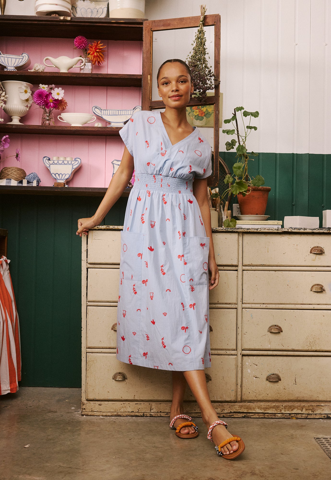 Hana Wrap Dress