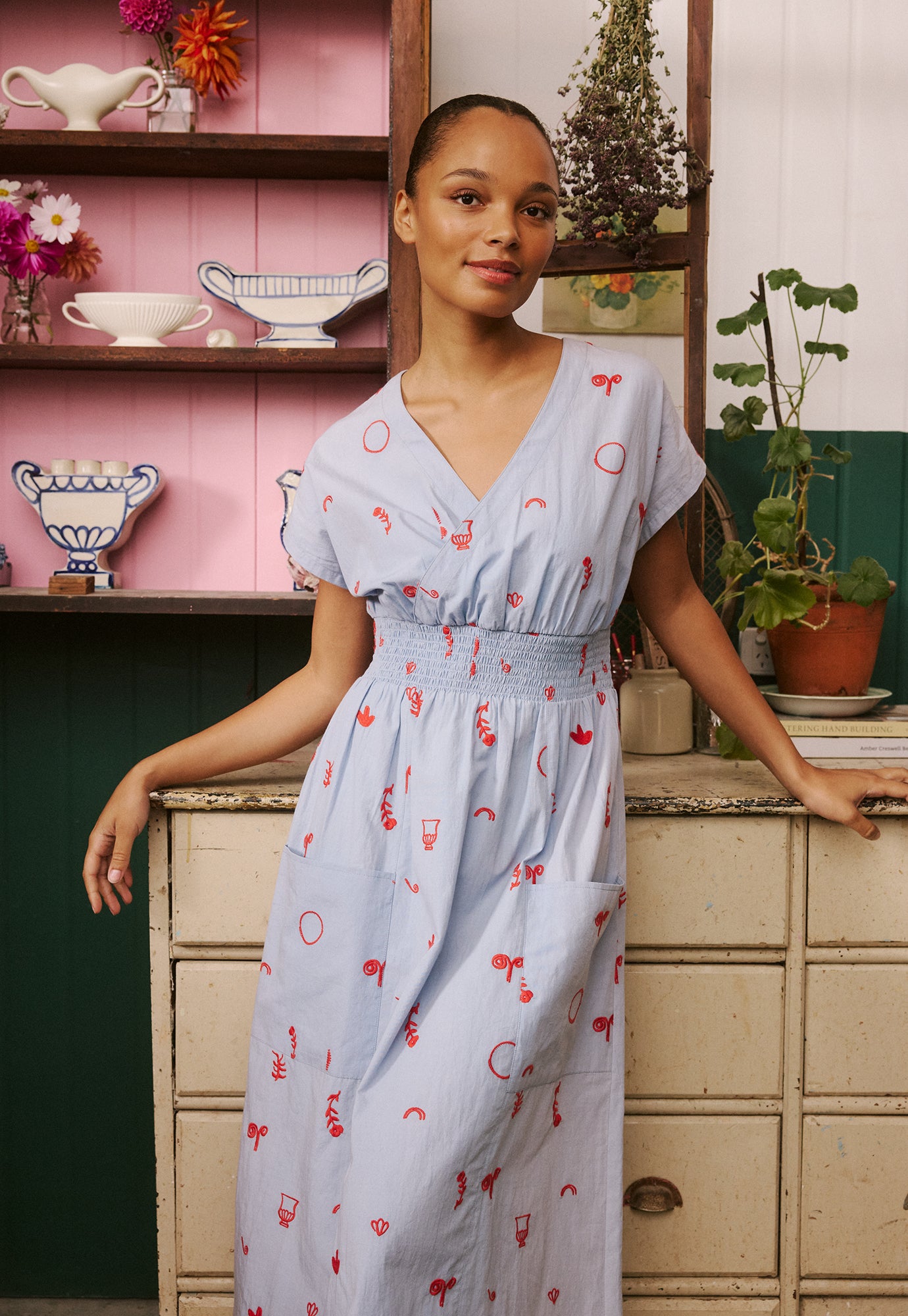 Hana Wrap Dress