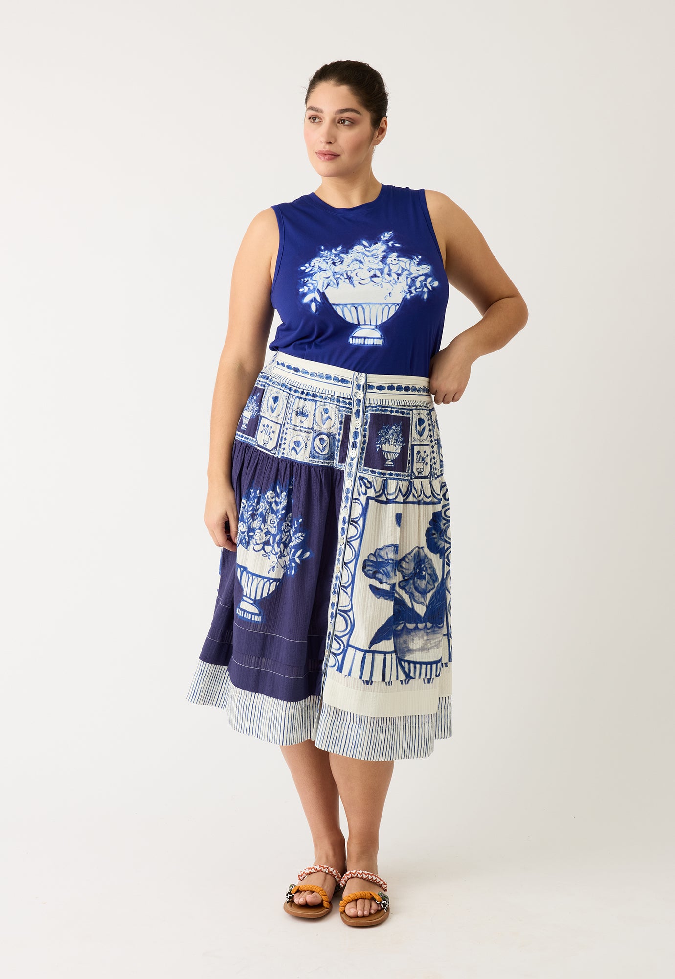Coco Pintuck Skirt